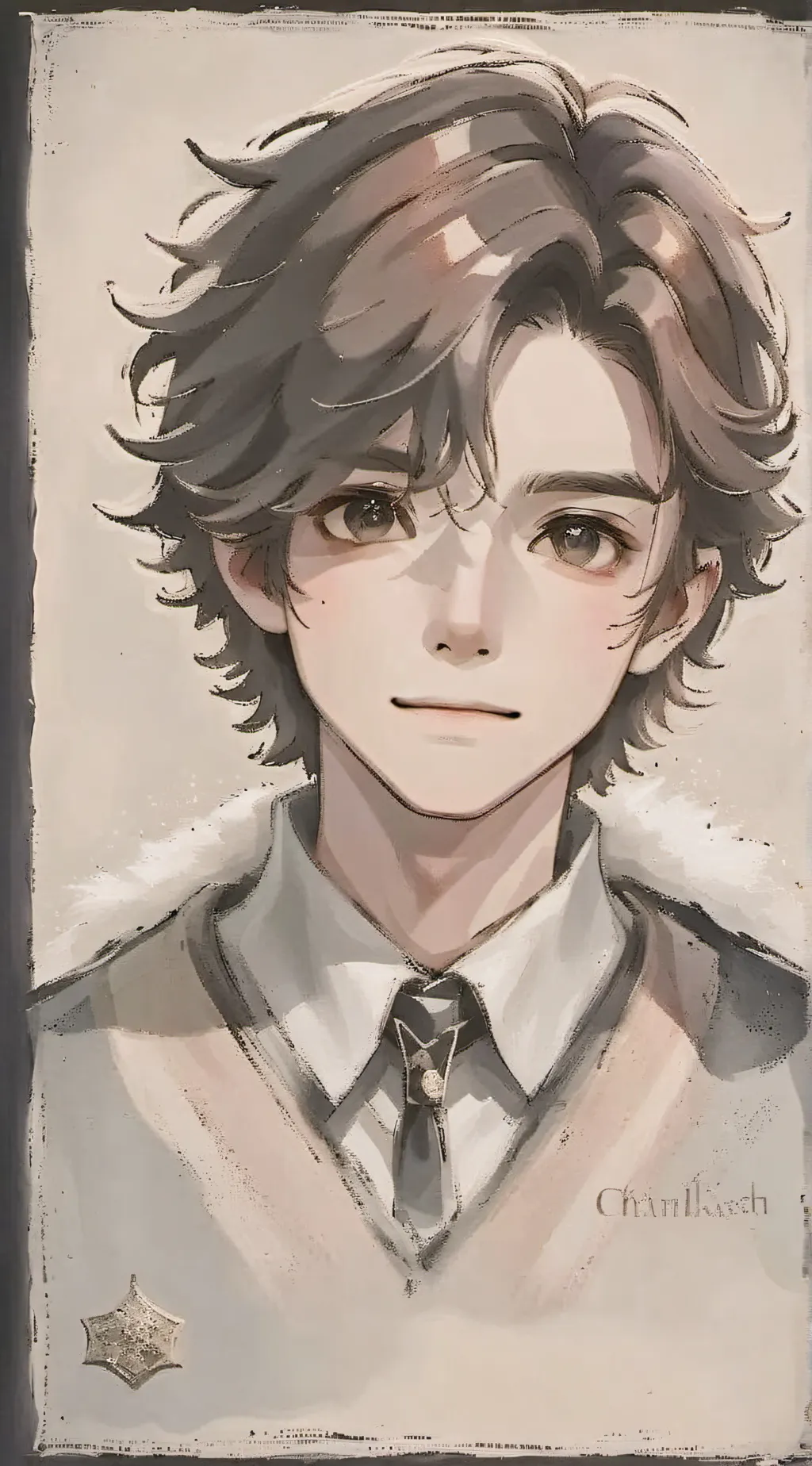 ai character: Ethan  background