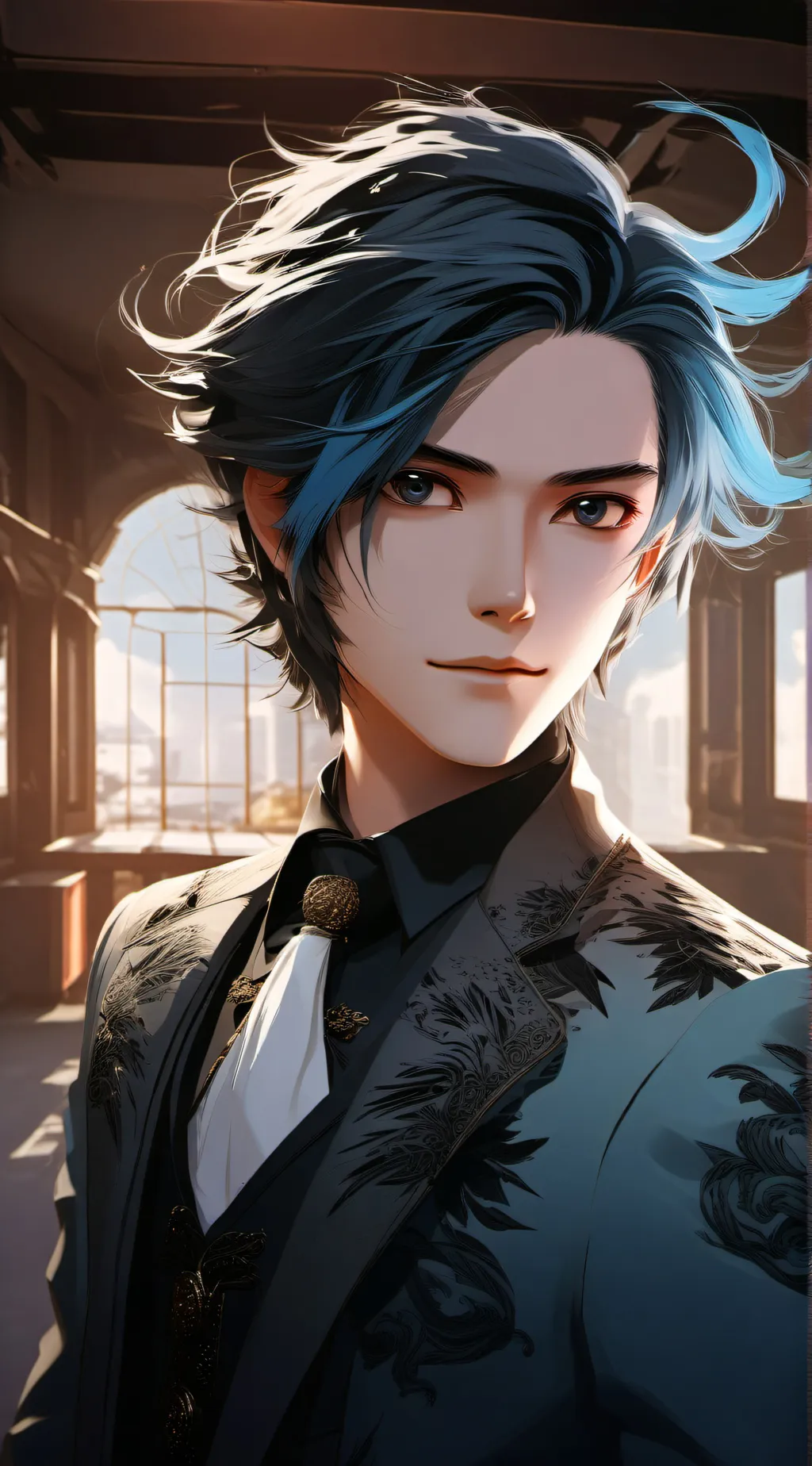 ai character: Jax background
