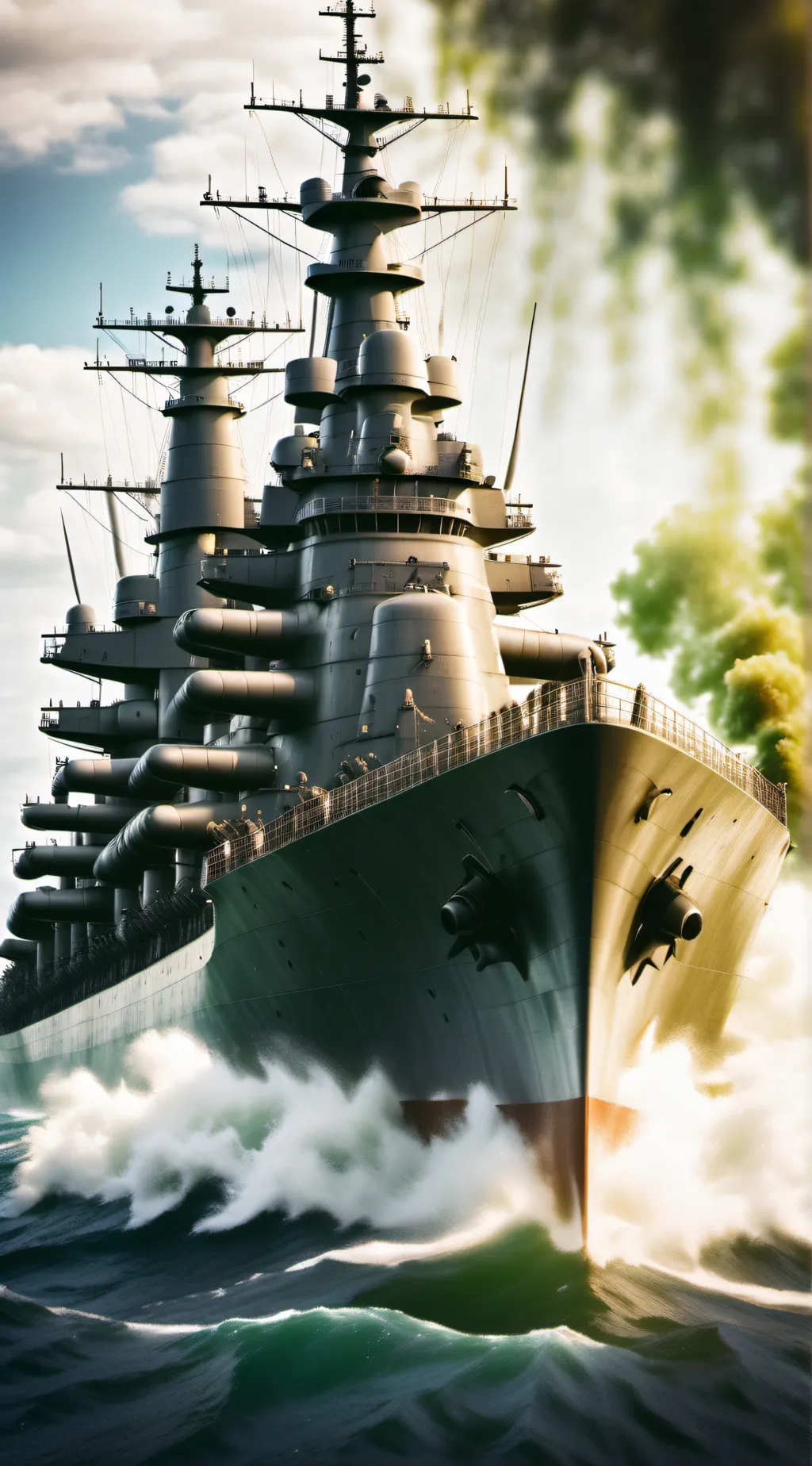 ai character: The battleshios background