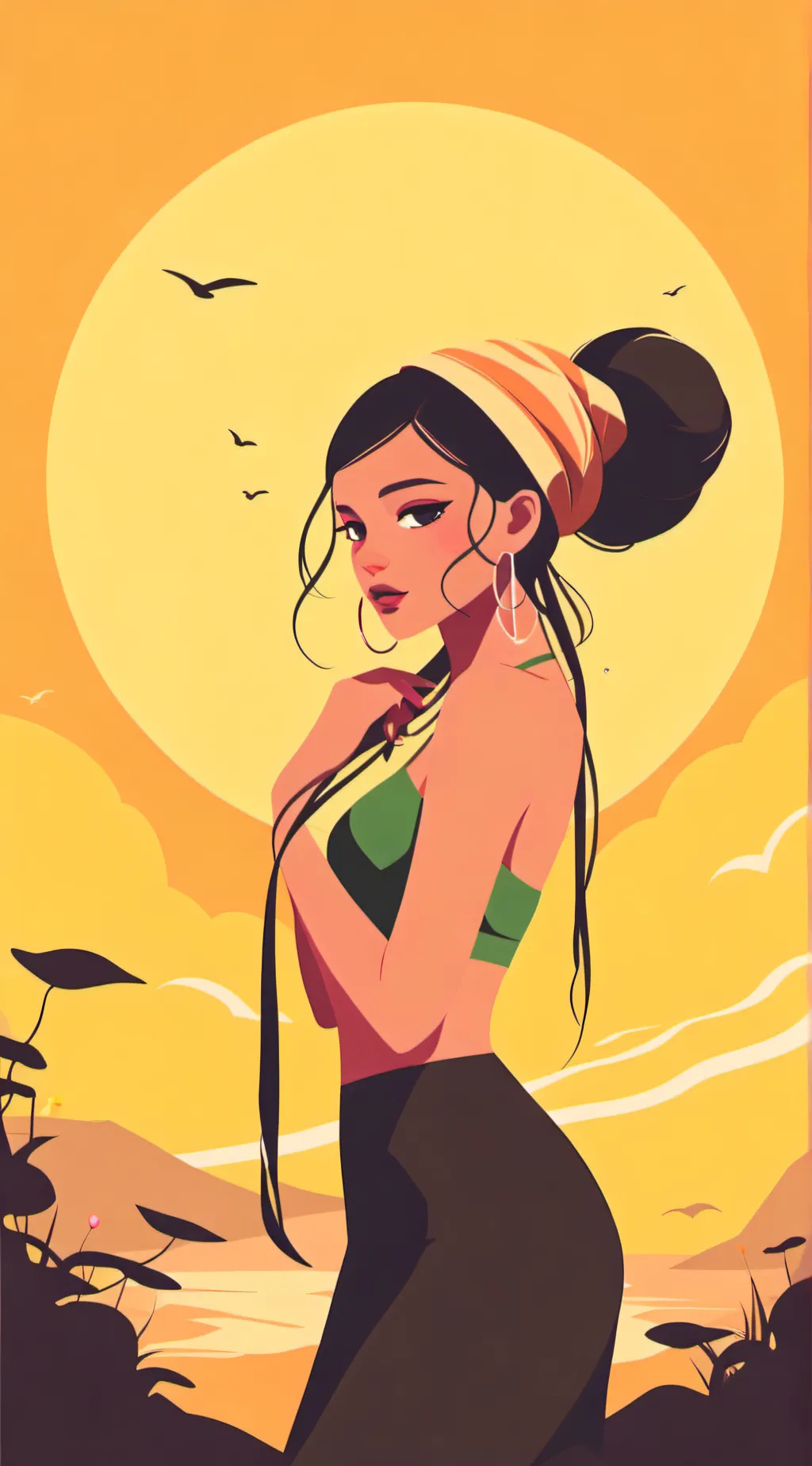 ai character: Lina background