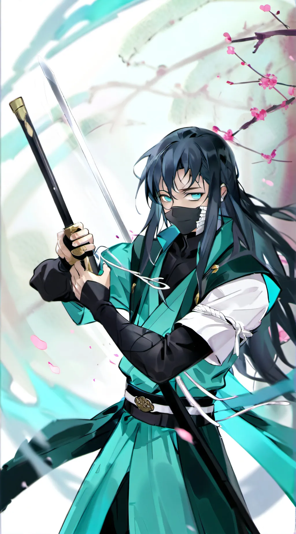 ai character: muichiro x you background