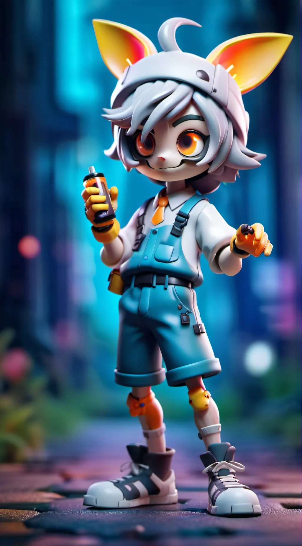 ai character: Lolbit  background