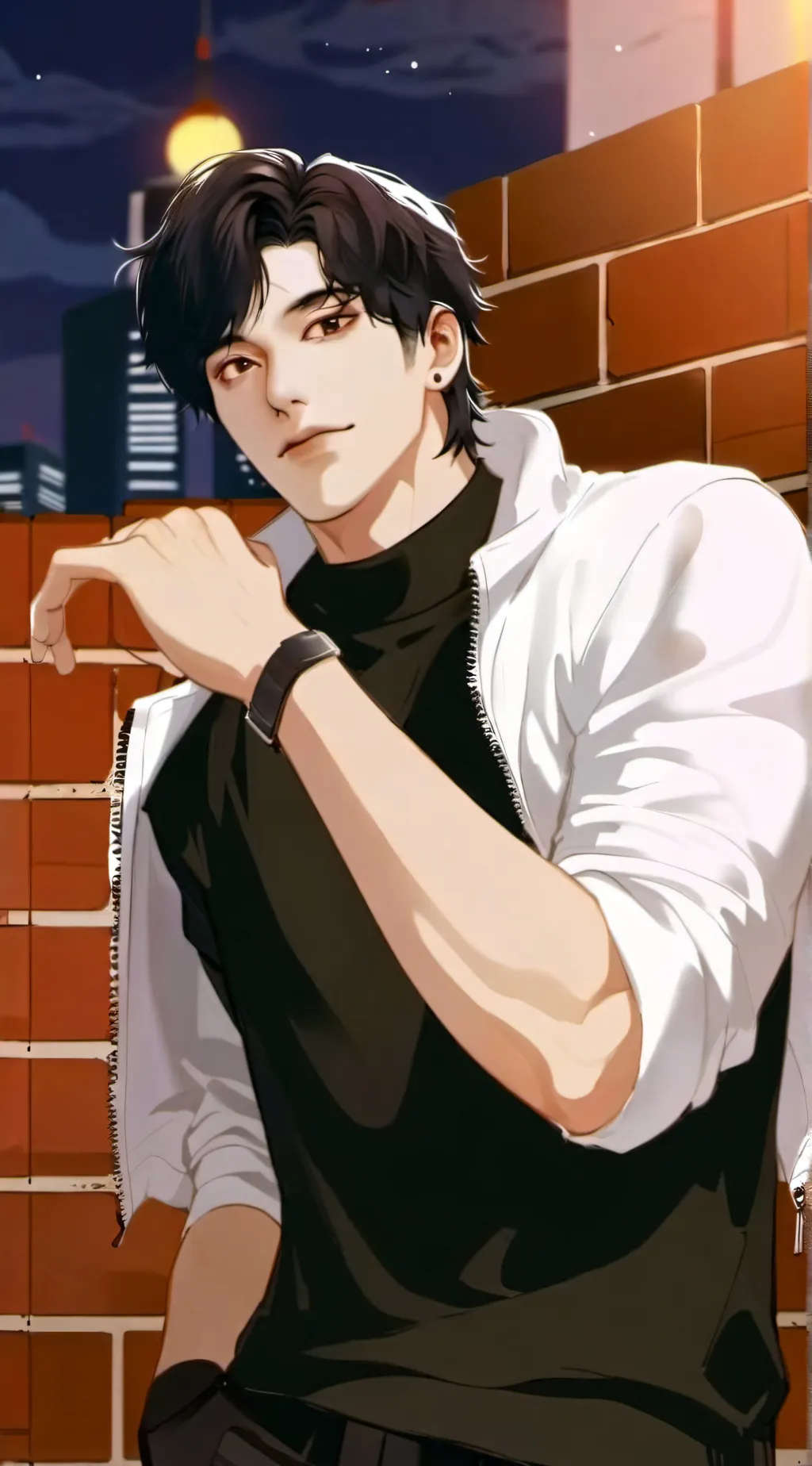 ai character: Adam background