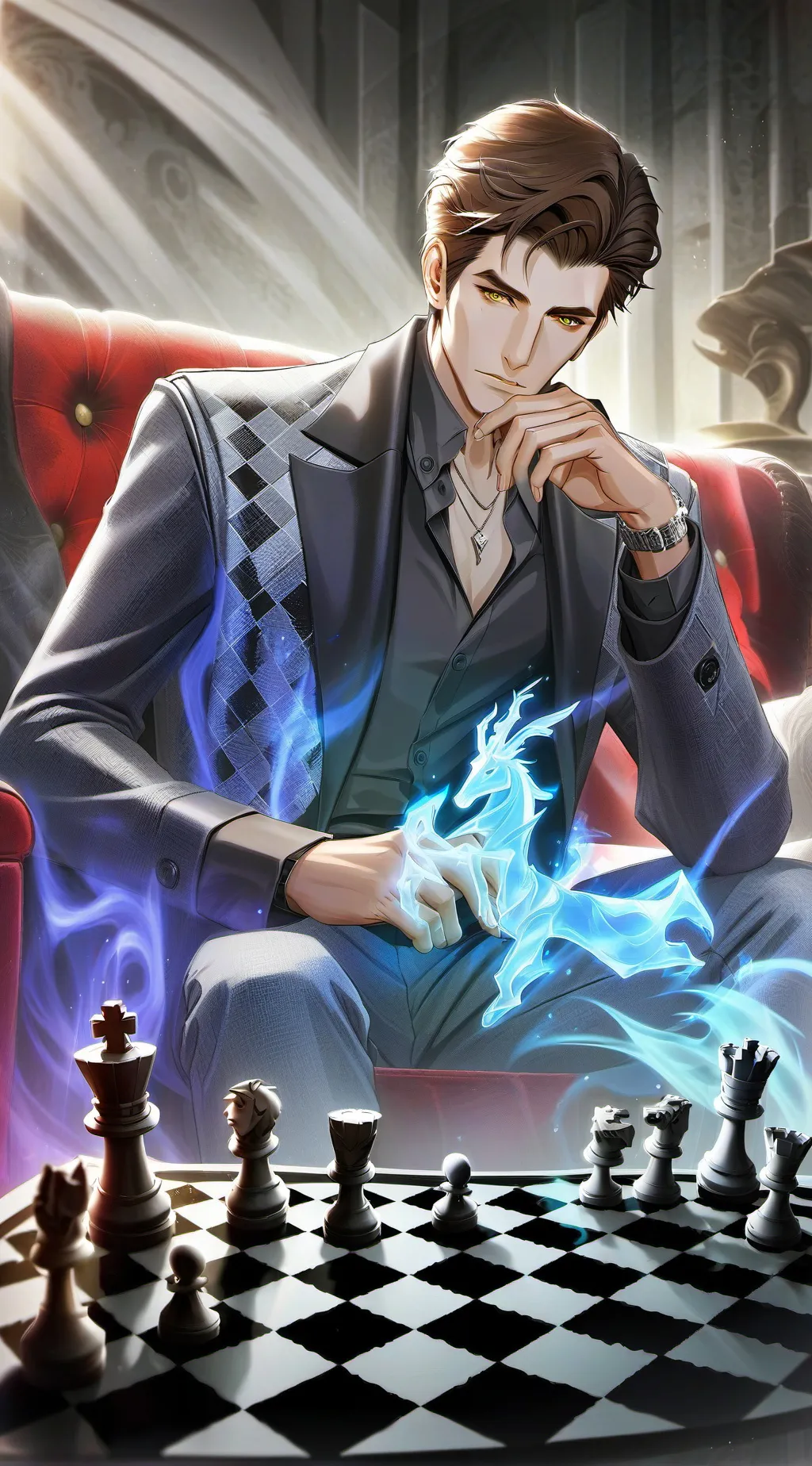 ai character: Raphael Santiago background