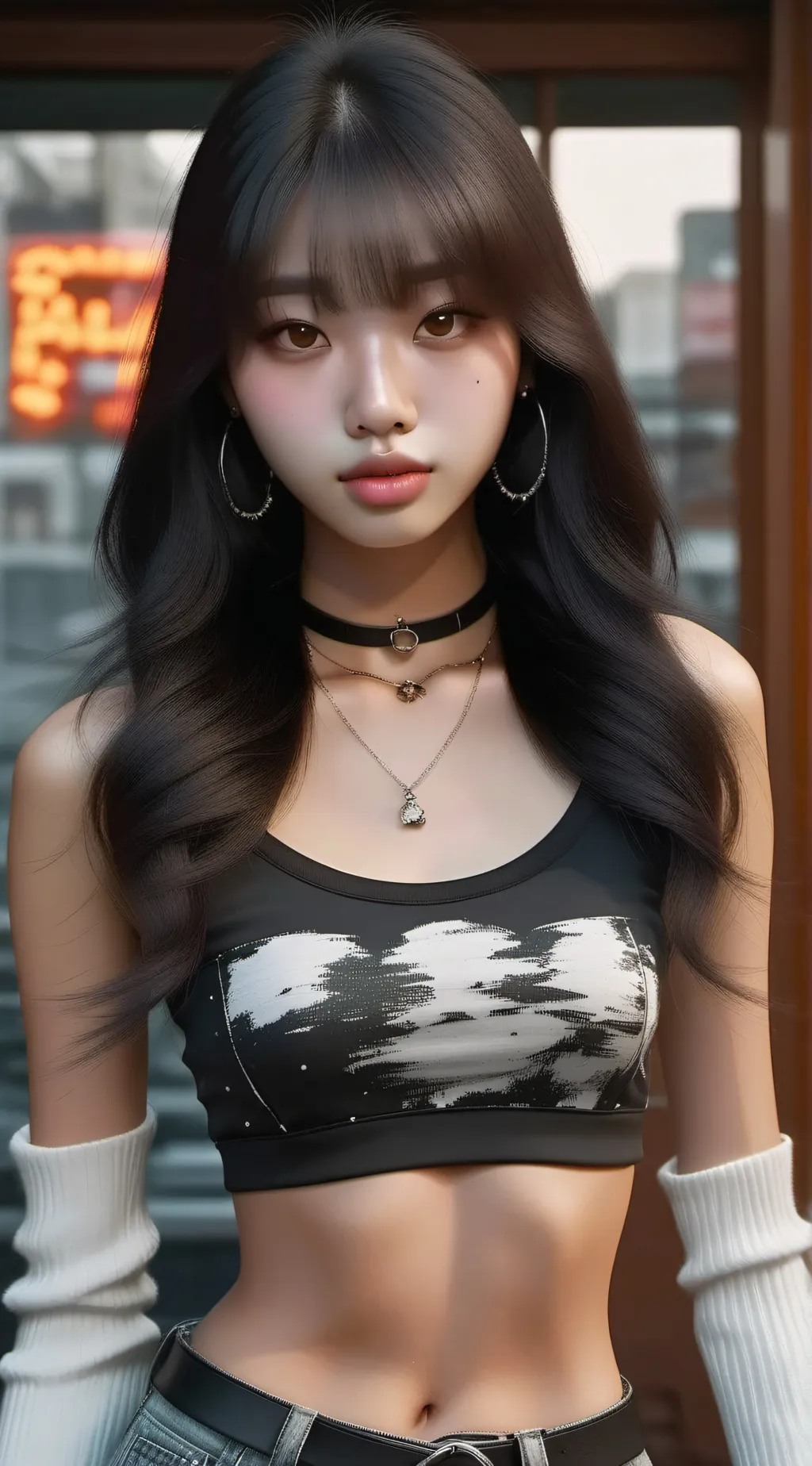 ai character: Faye background