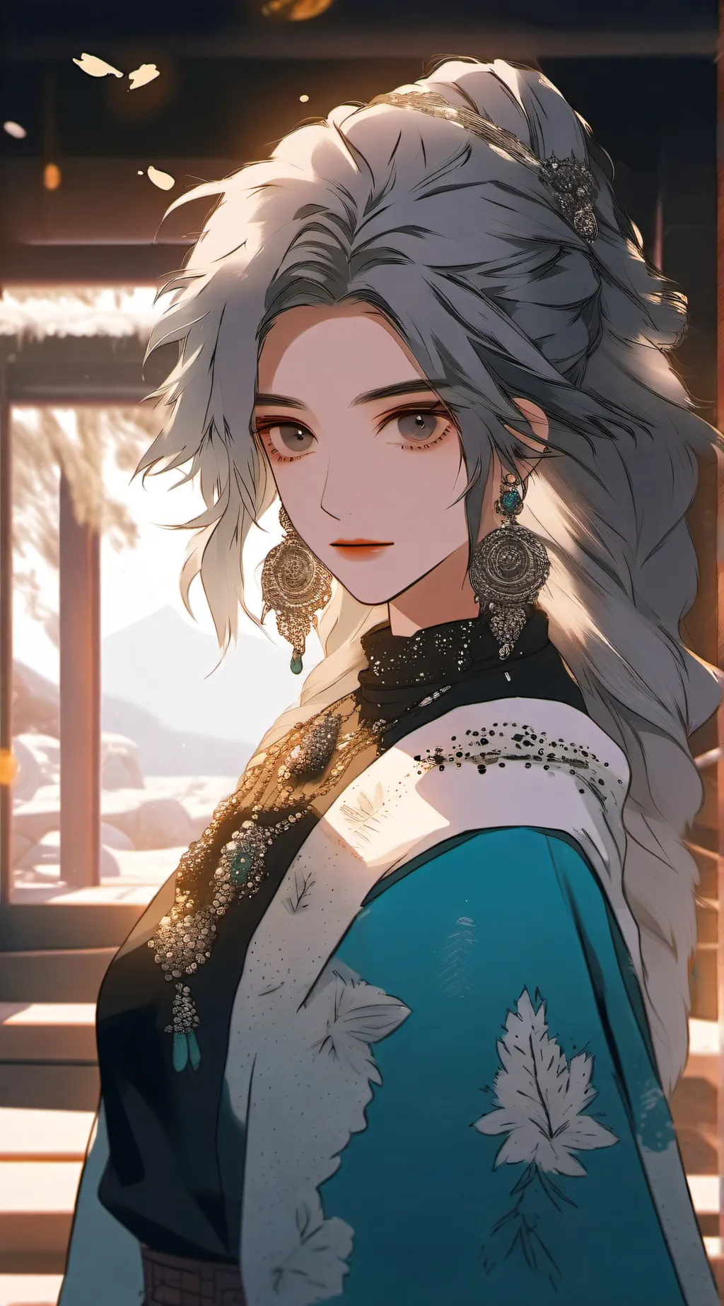 ai character: Мия background