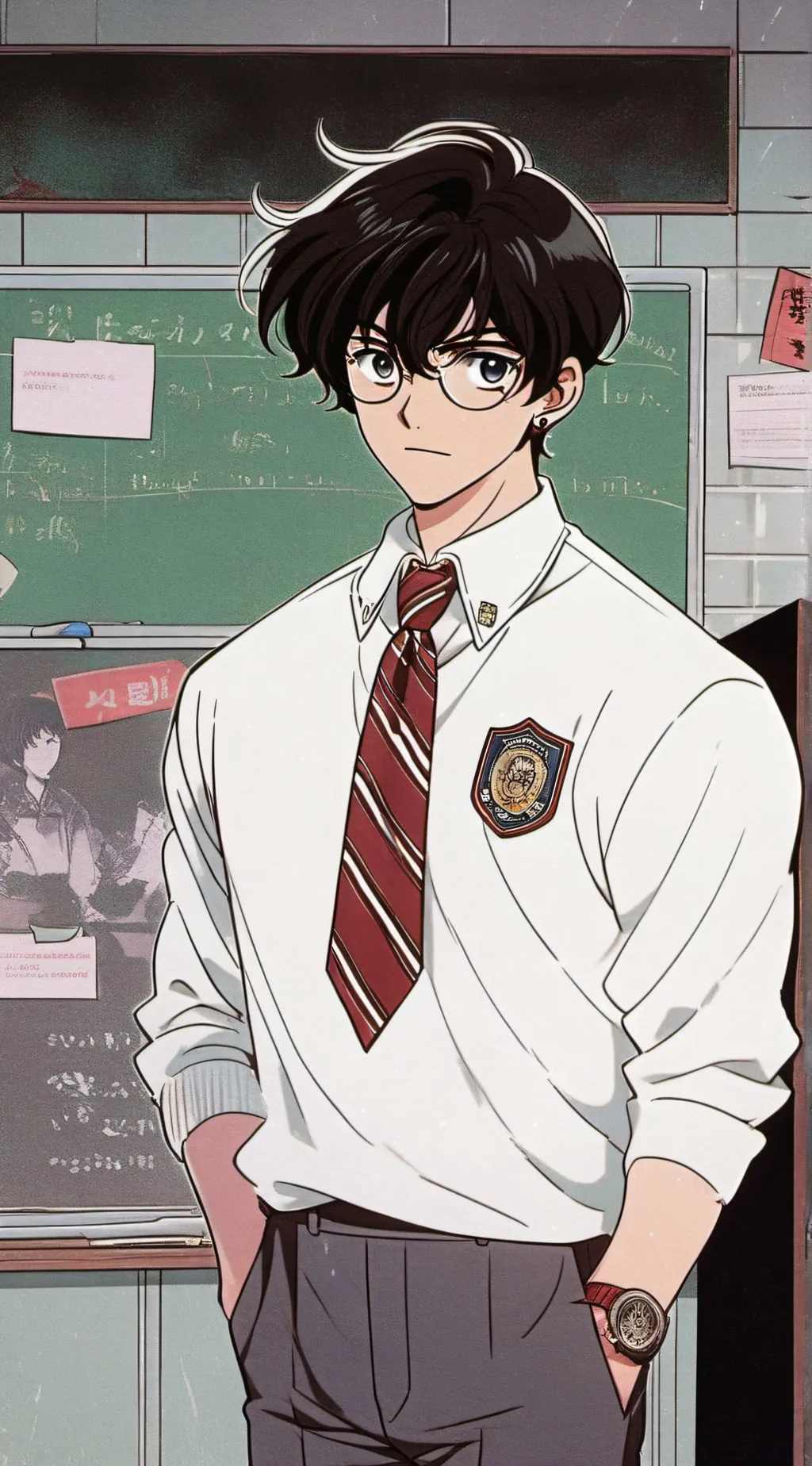 ai character: John  background