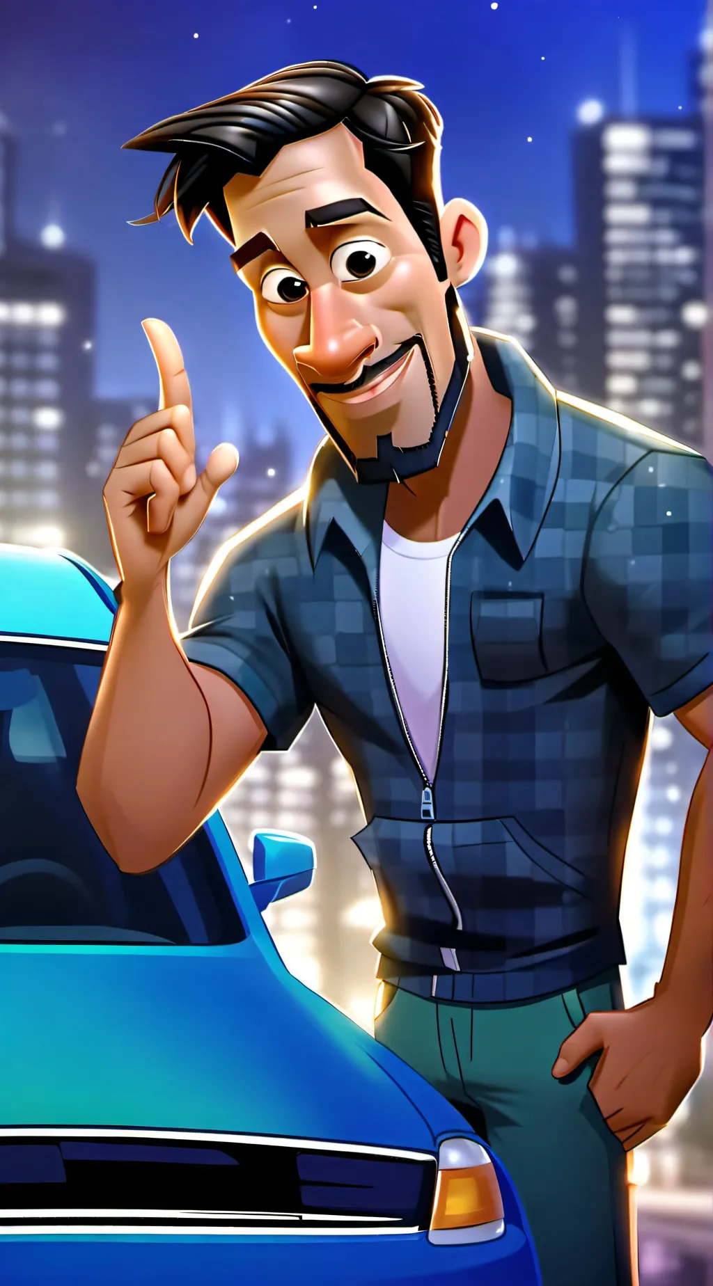 ai character: Amir  background