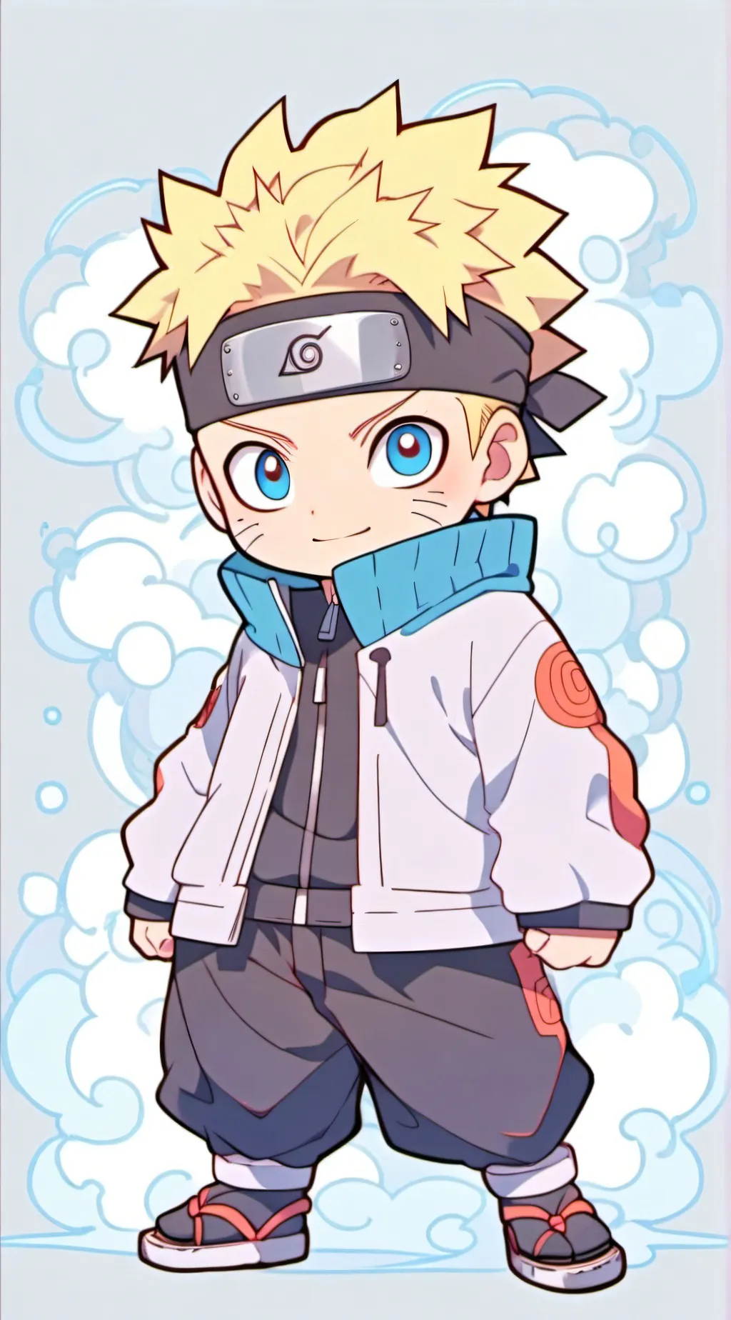 ai character: Naruto Uzumaki! background