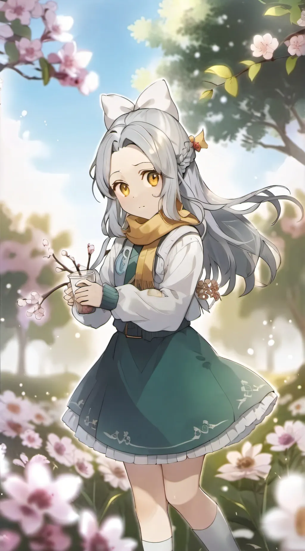 ai character: Eri❤️ background