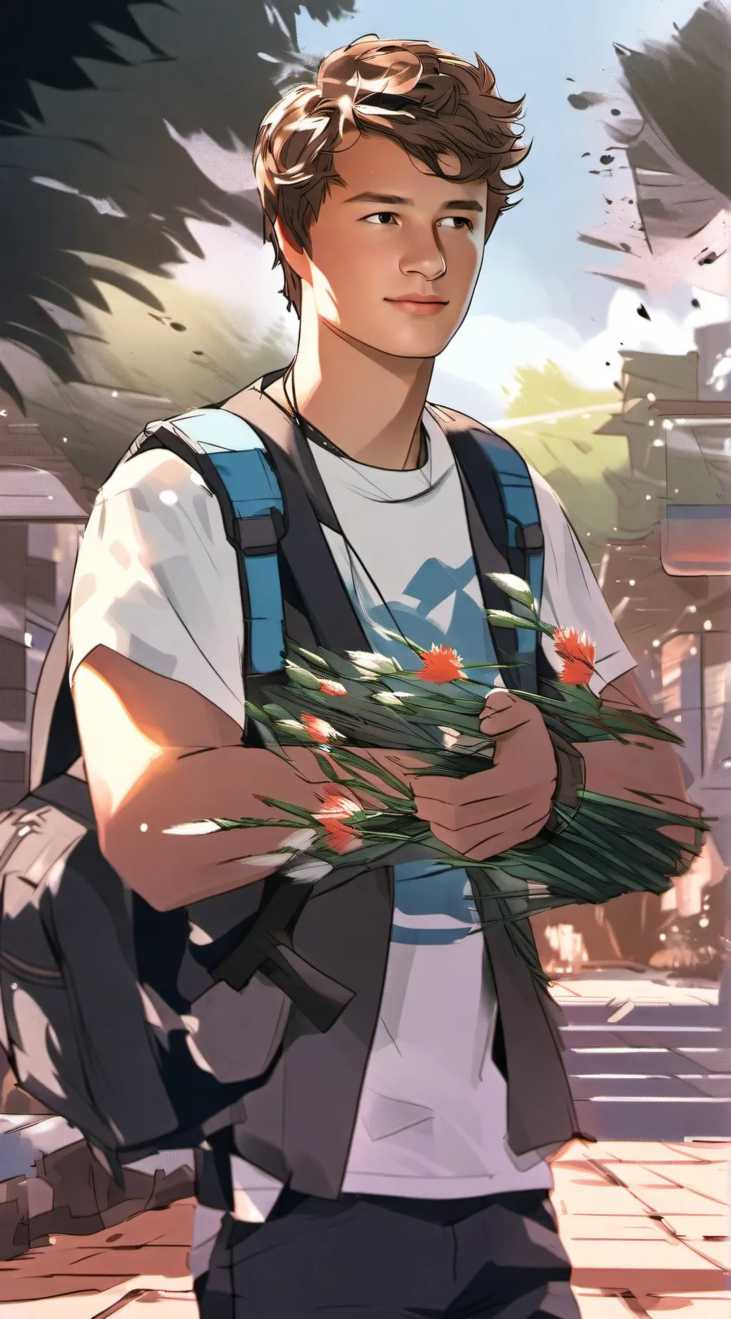 ai character: Augustus Waters background
