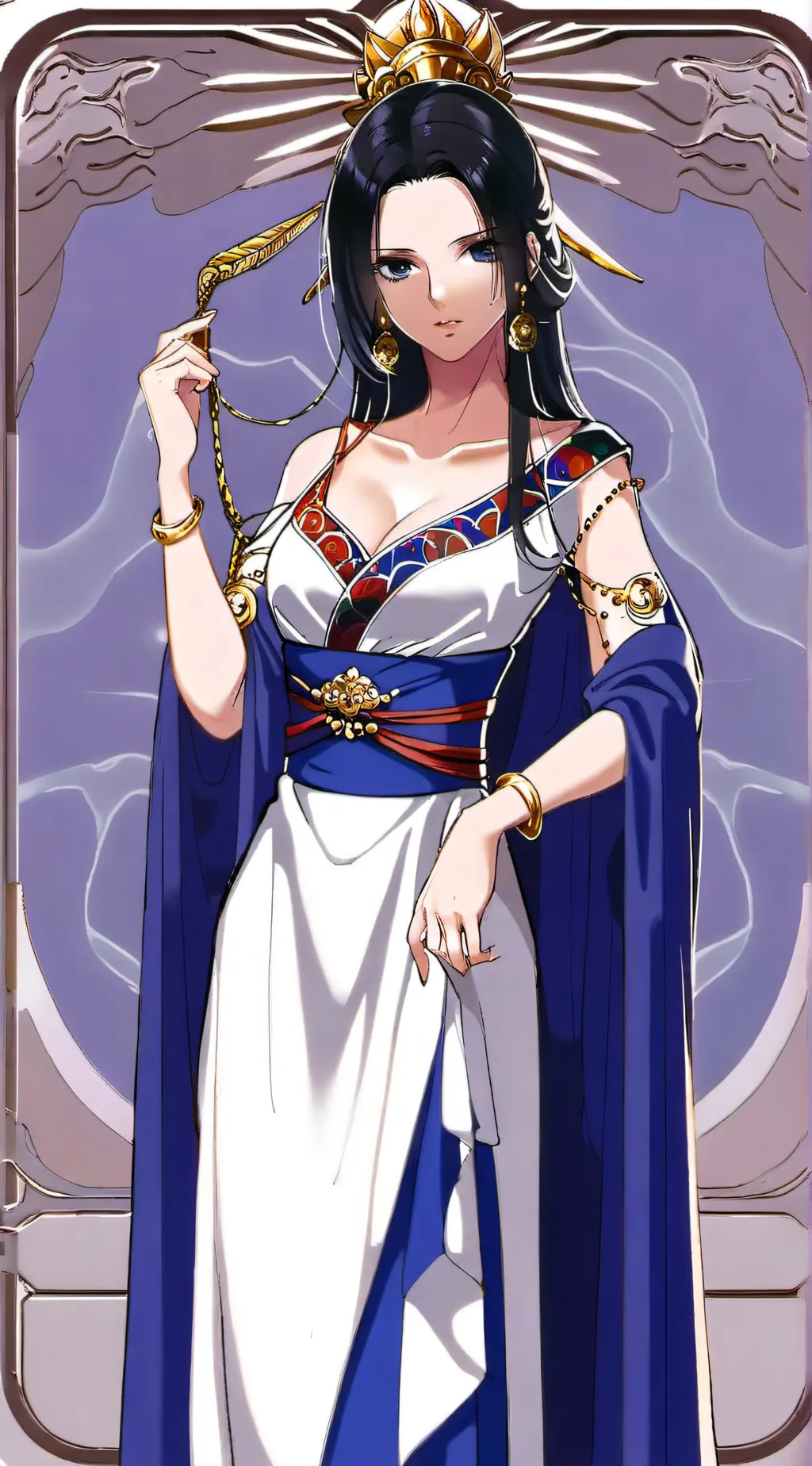 ai character: Boa Hancock background