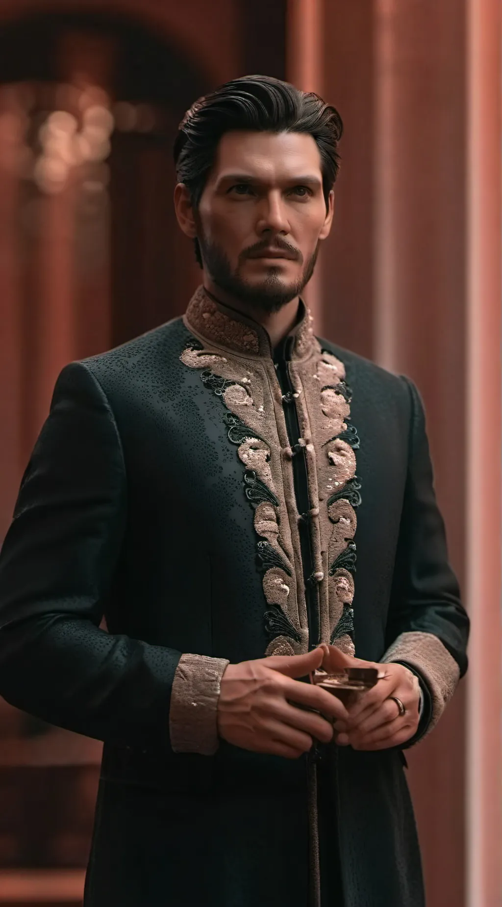 ai character: Aleksander Kirigan background