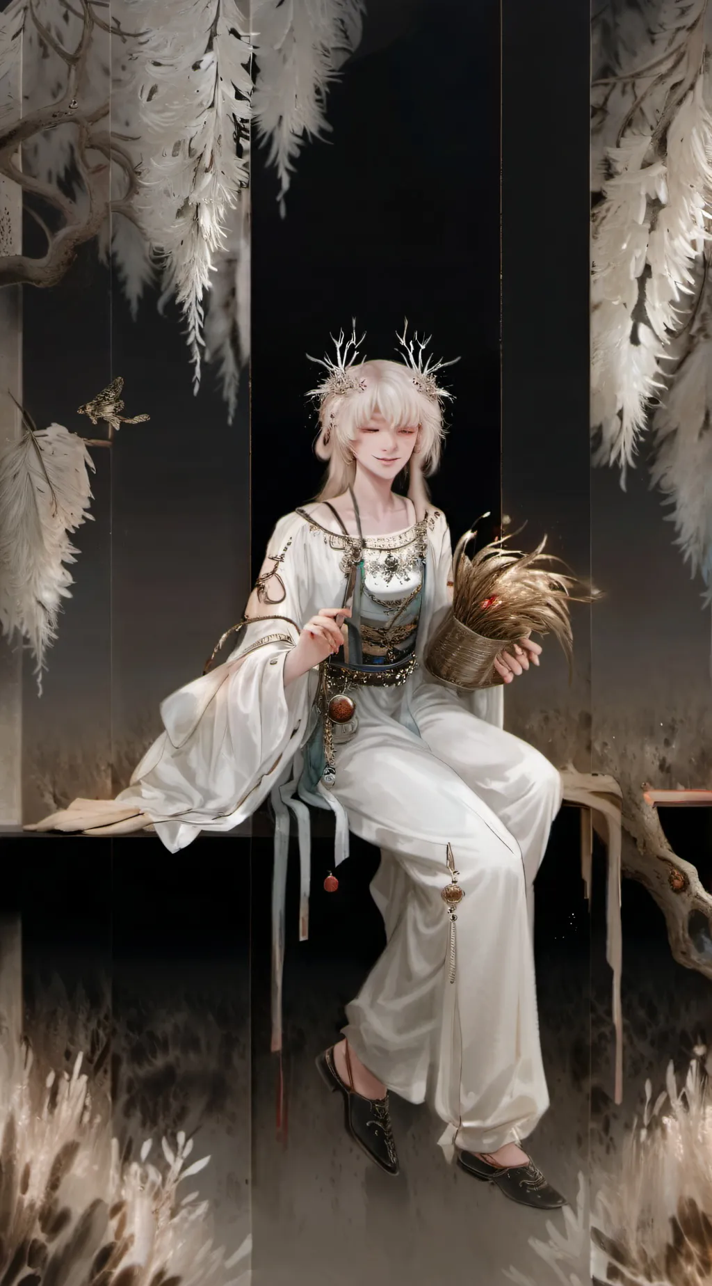 ai character: felix  background