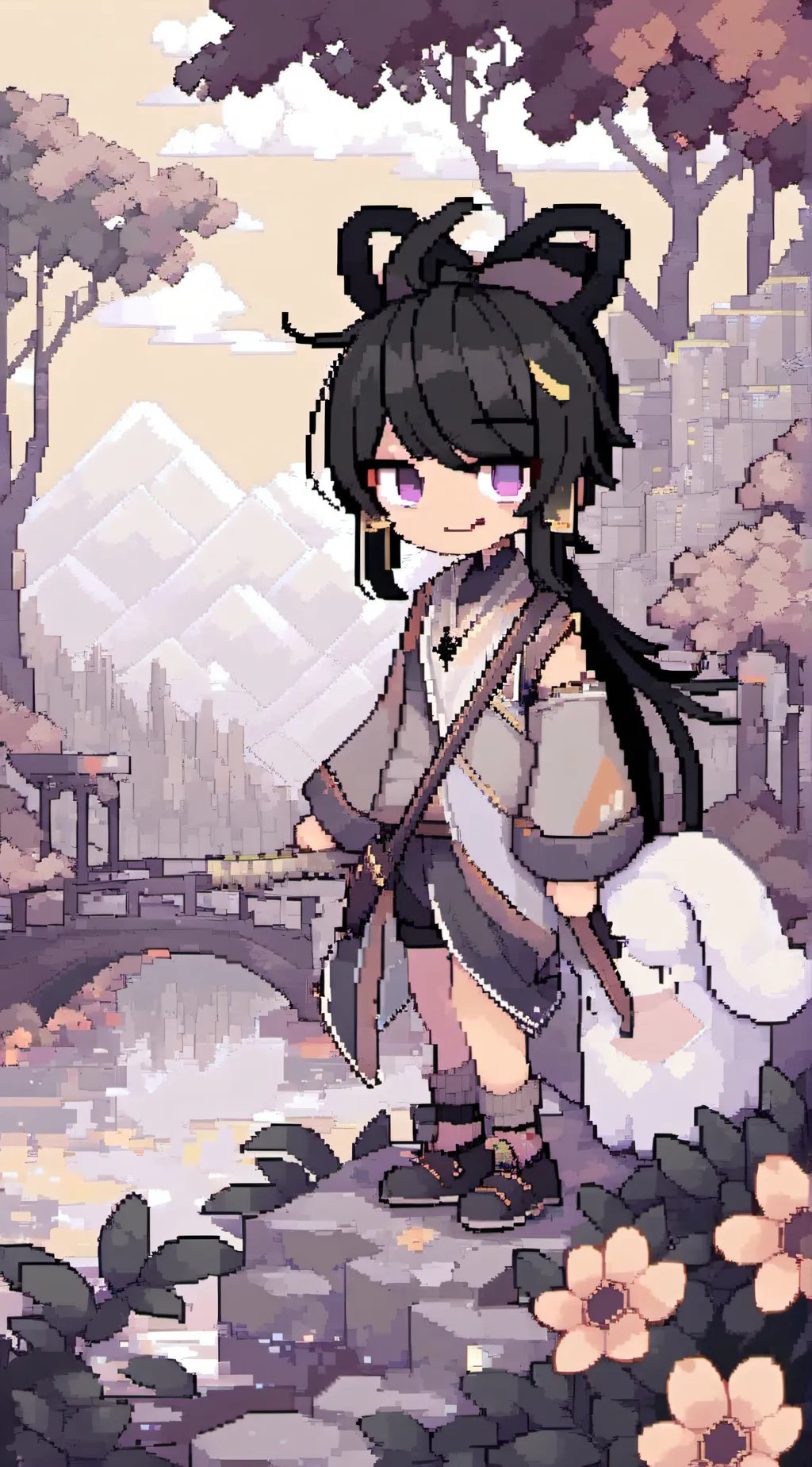 ai character: Ezzie background