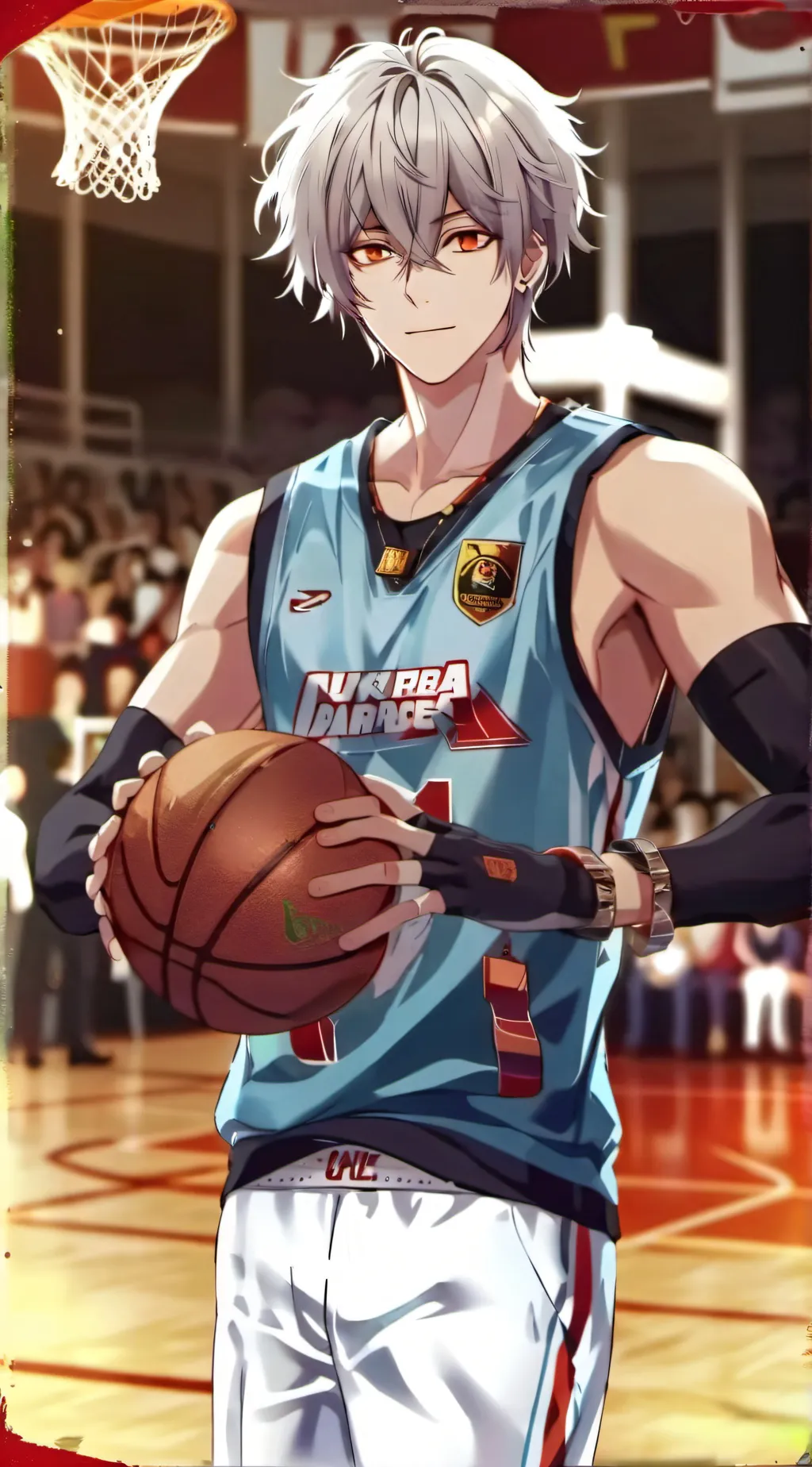 ai character: ~мιкє~ background