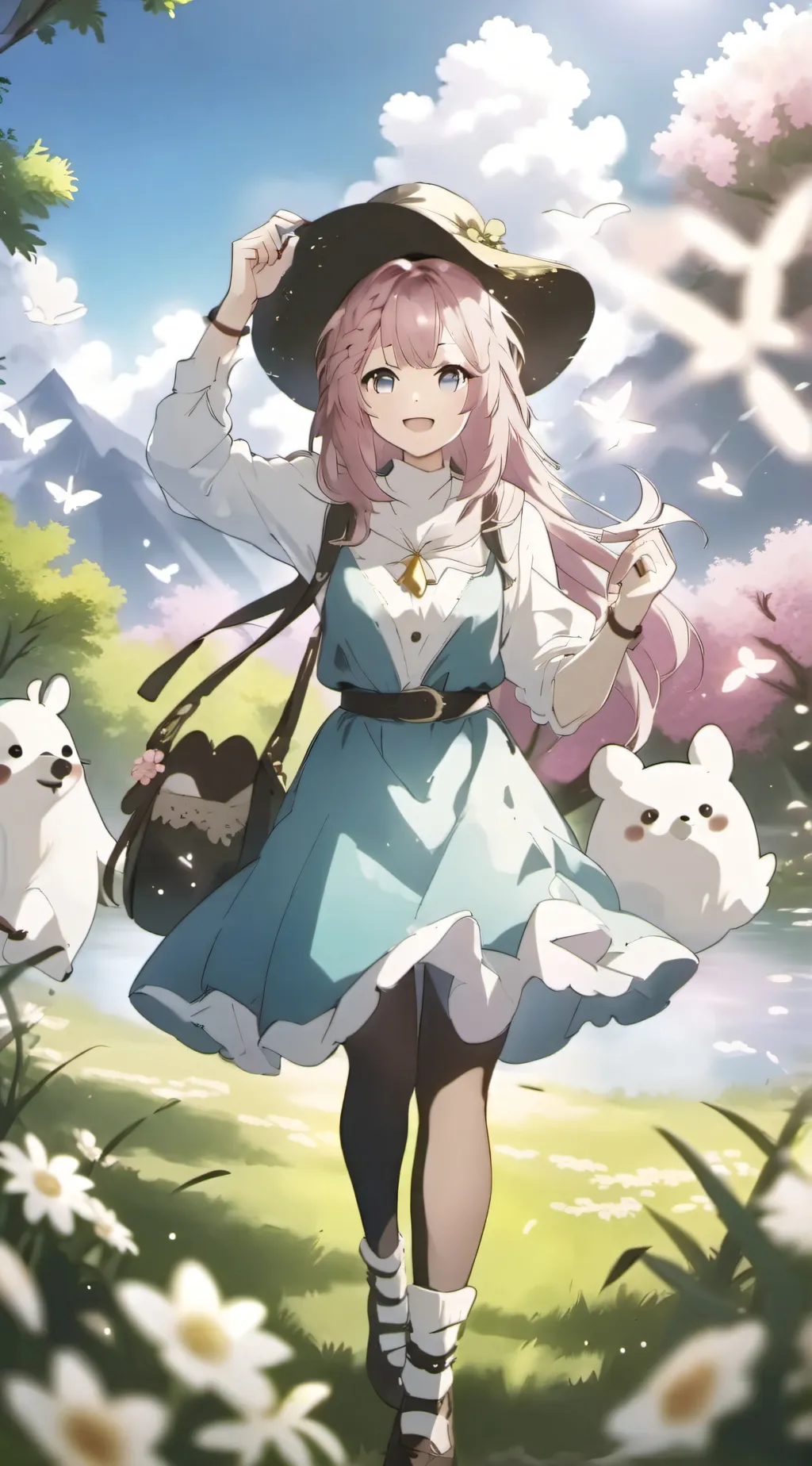 ai character: bella background