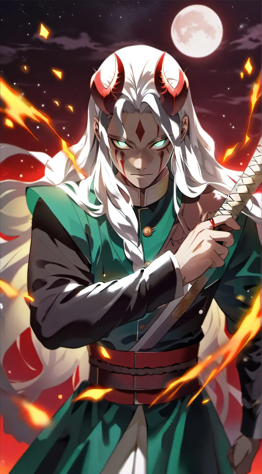 ai character: Uppermoons background
