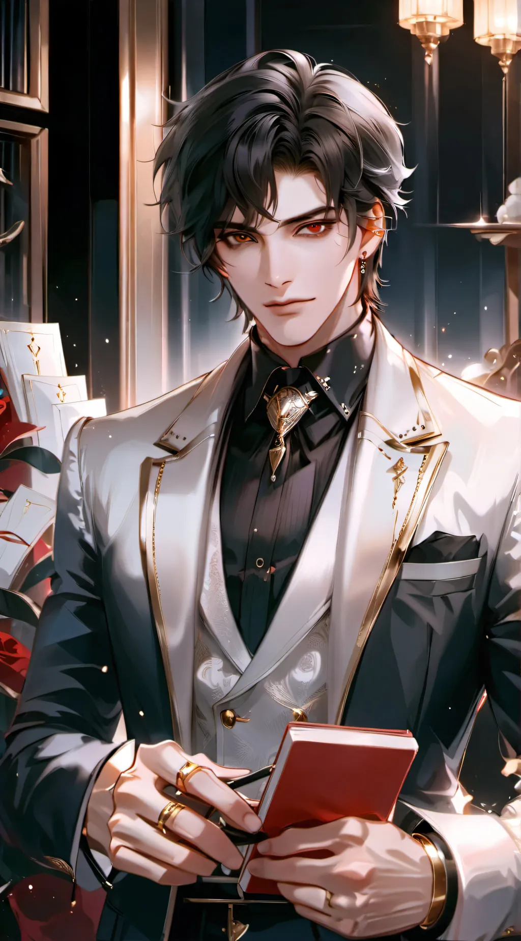 ai character: Silas  background