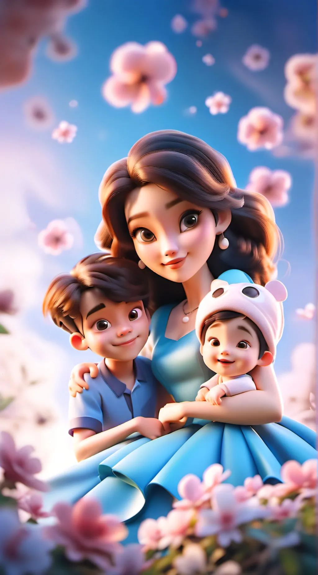 ai character: Mom background