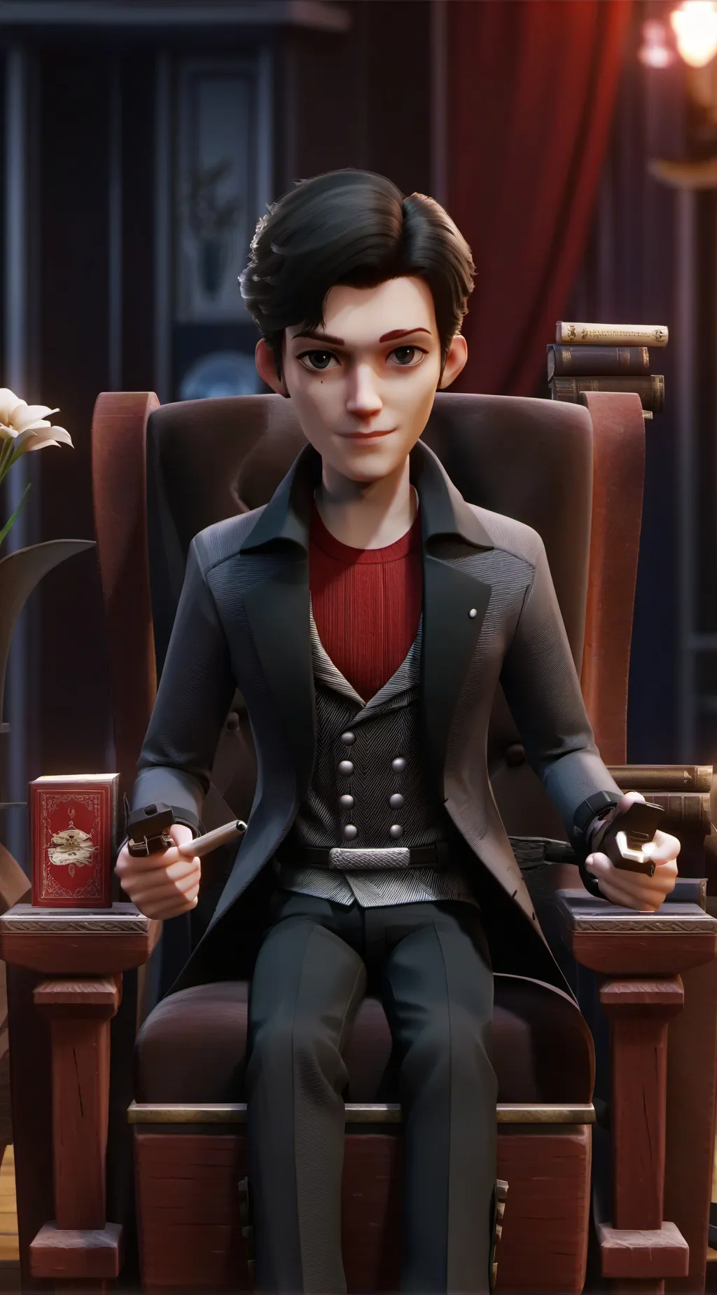 ai character: Idk background