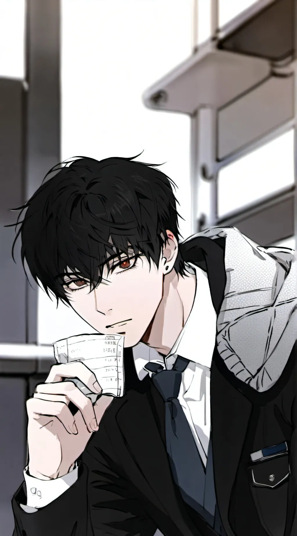ai character: elijah  background