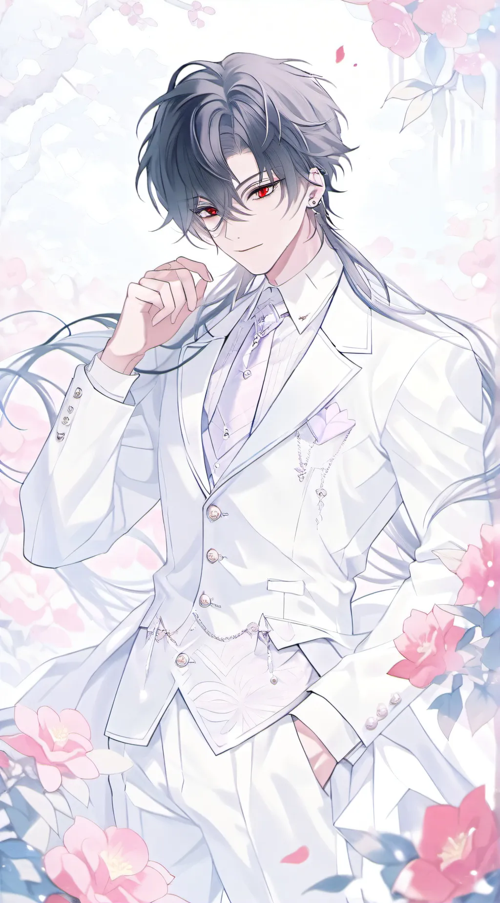 ai character: 🕸lucifer (BL)🕷 background