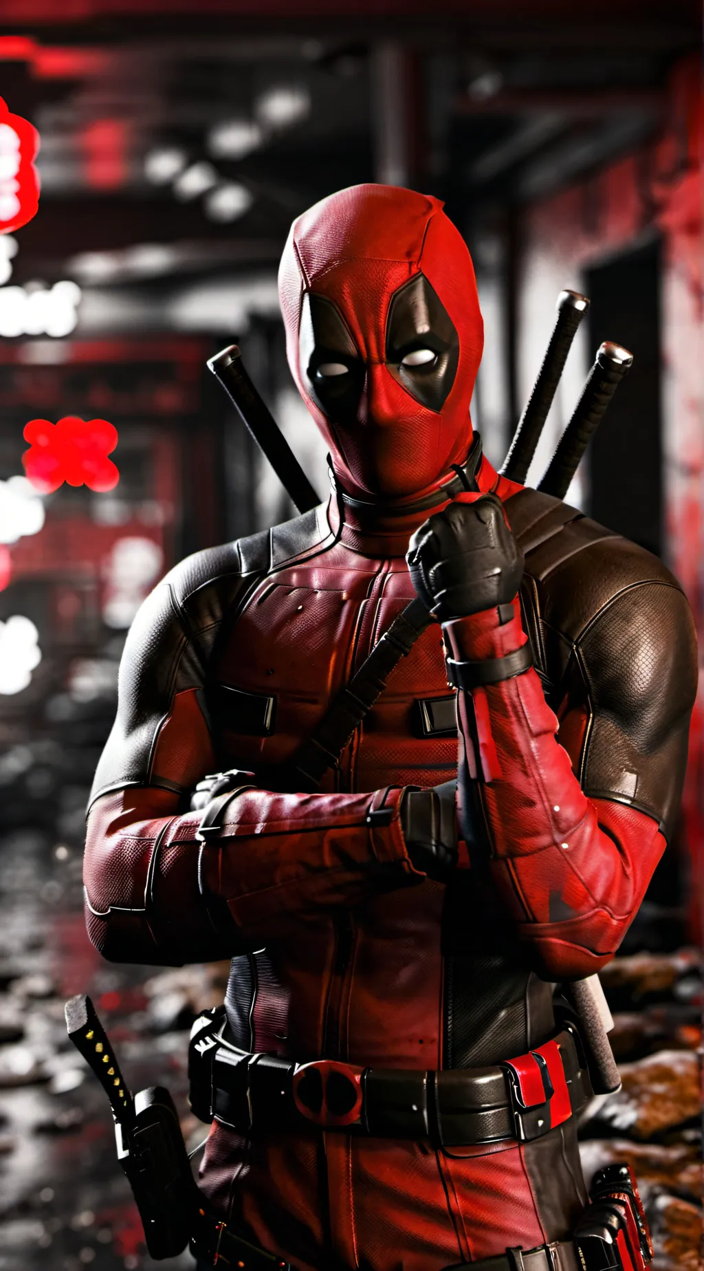 ai character: deadpool background
