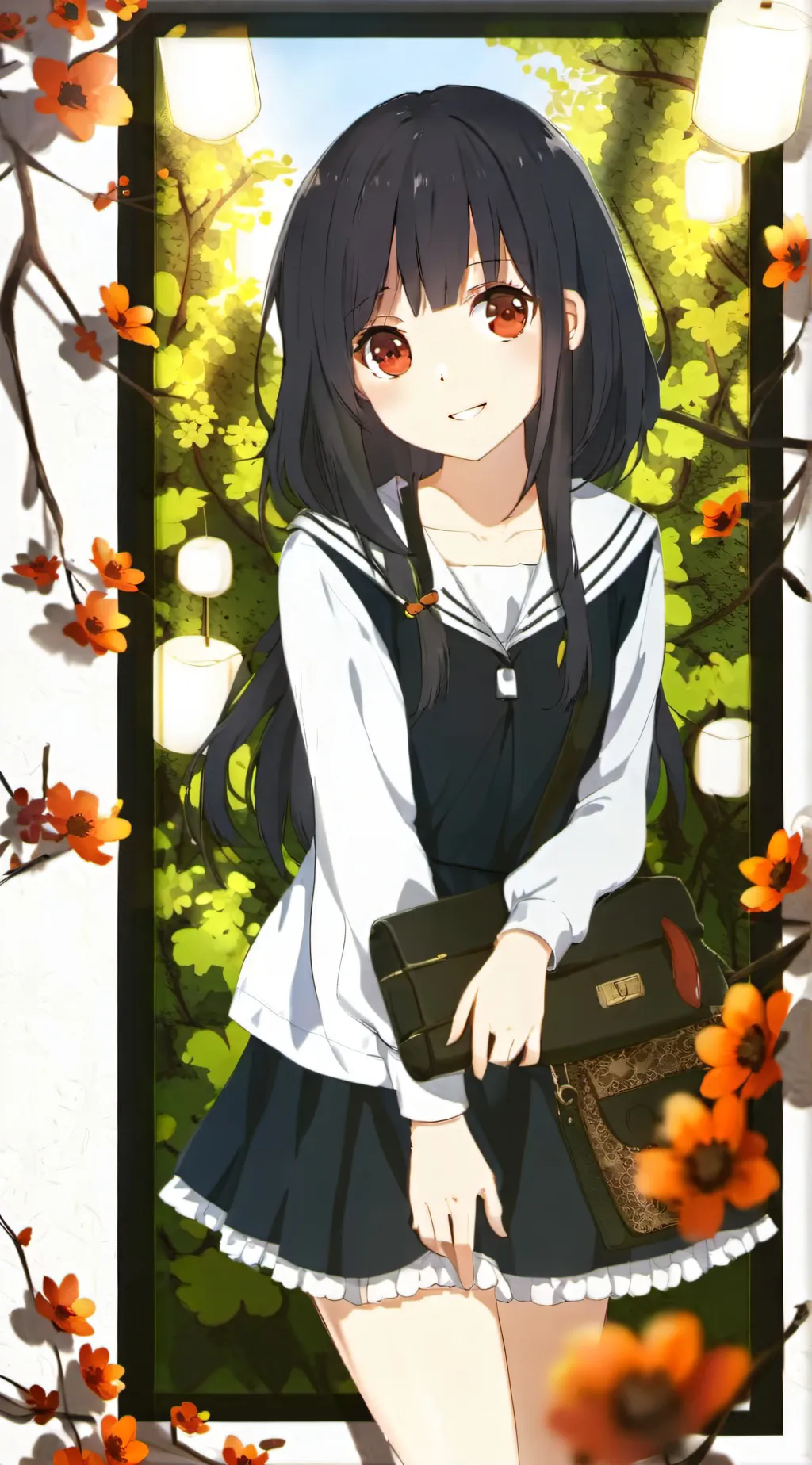 ai character: Kurumi Nanase background