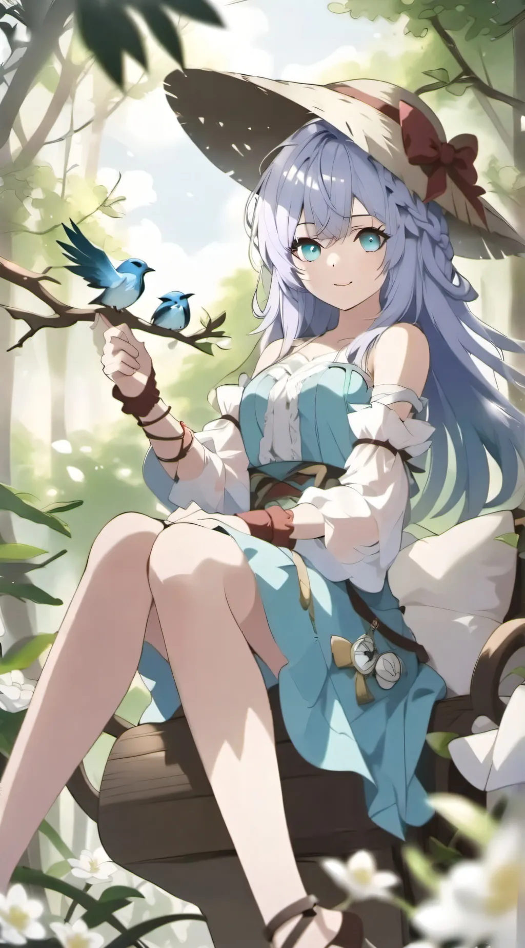 ai character: ambar  background