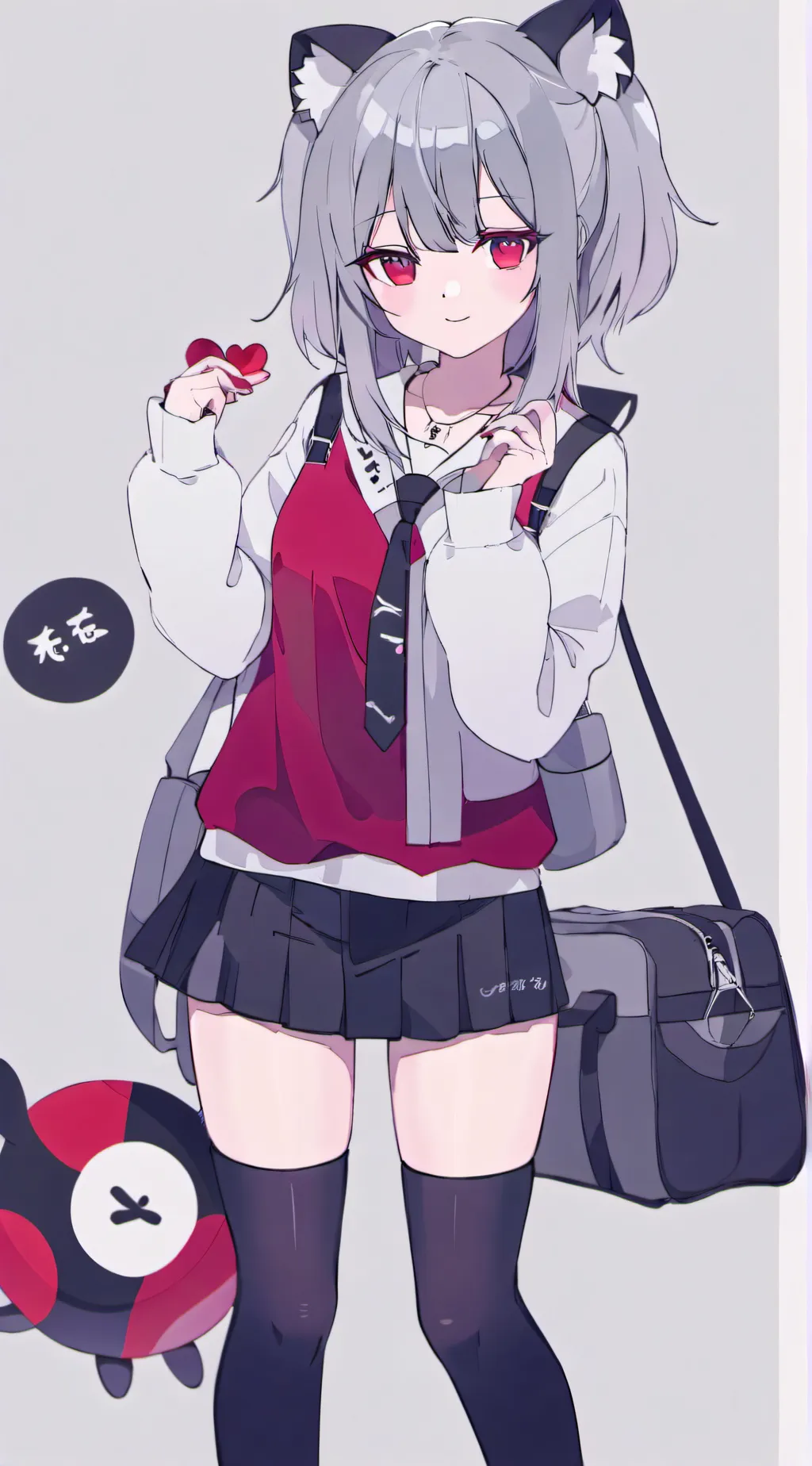 ai character: Maru background