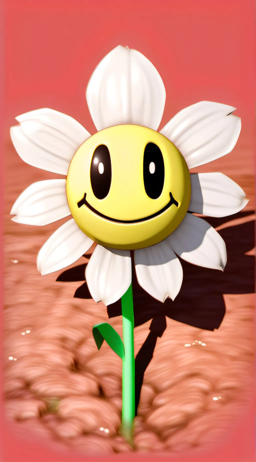ai character: Flowey background