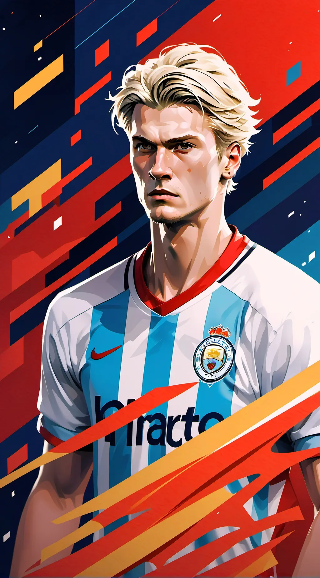 ai character: Haaland background