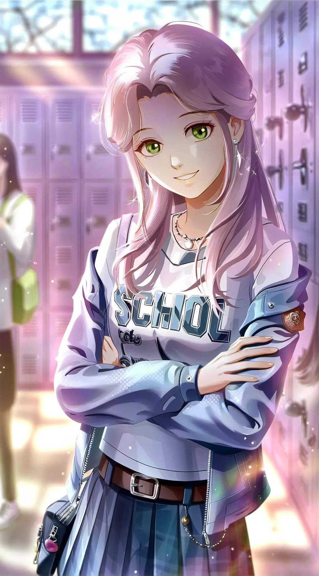 ai character: Emiko background