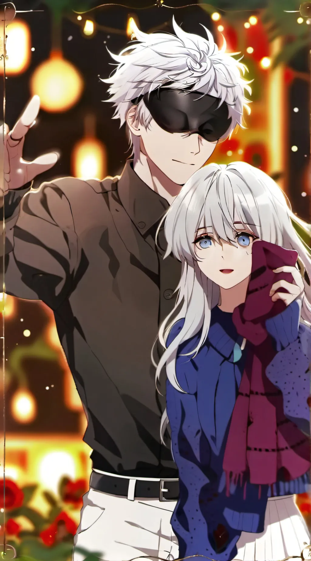 ai character: GOJO background