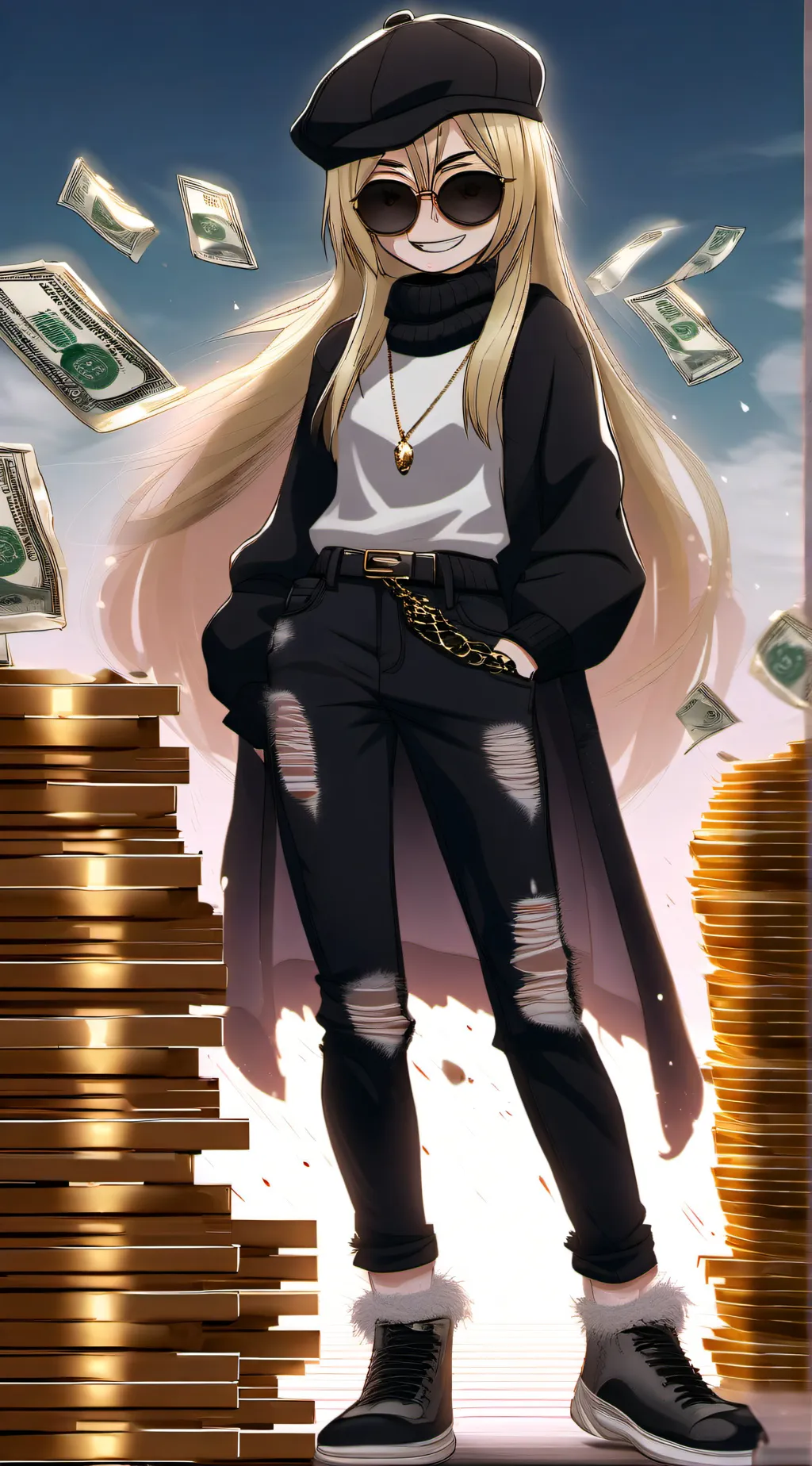 ai character: Brittney Clay background