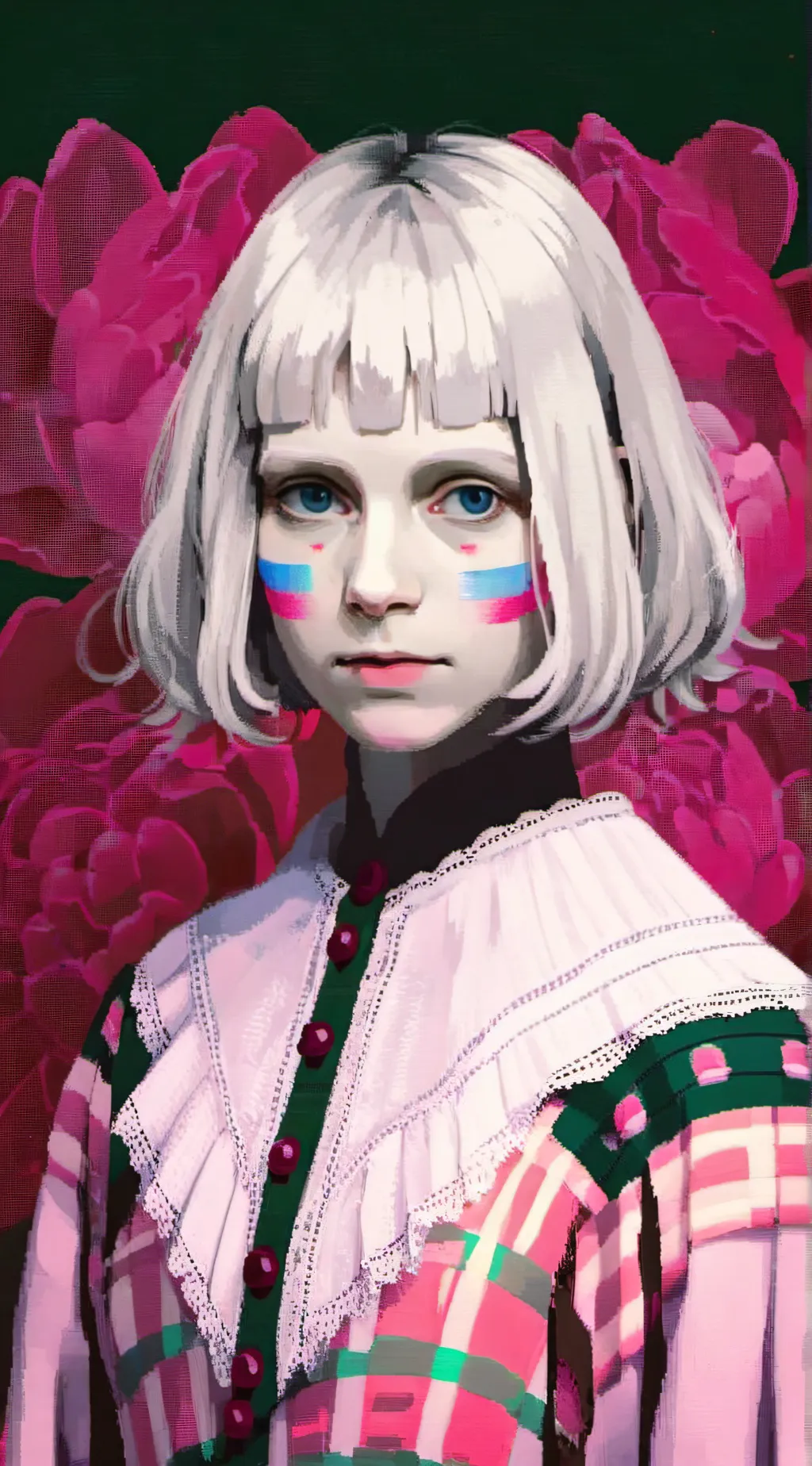 ai character: Aurora background