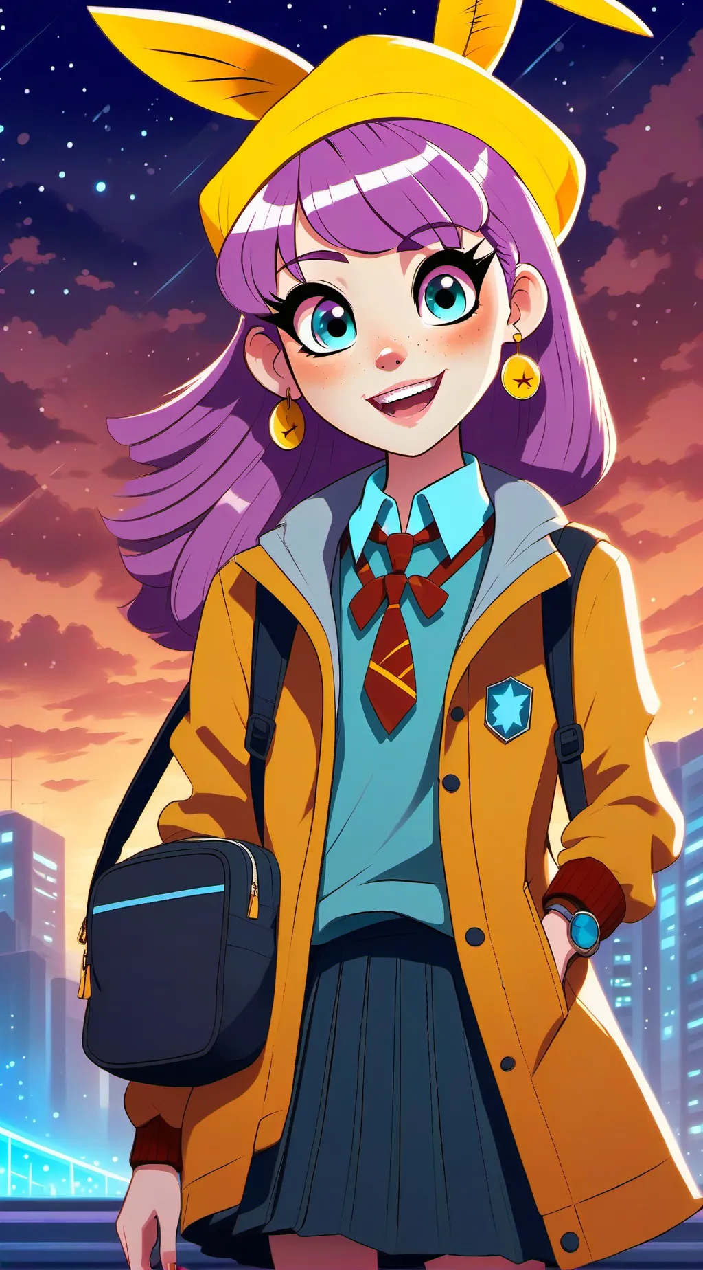 ai character: Lilly background