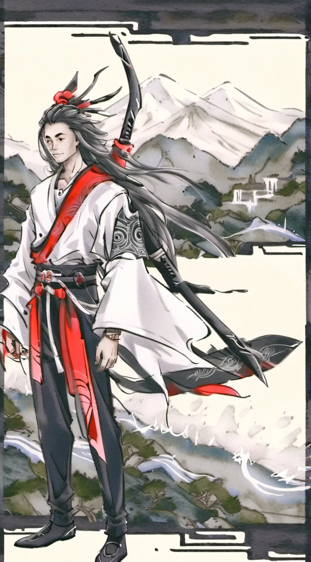 ai character: HB background