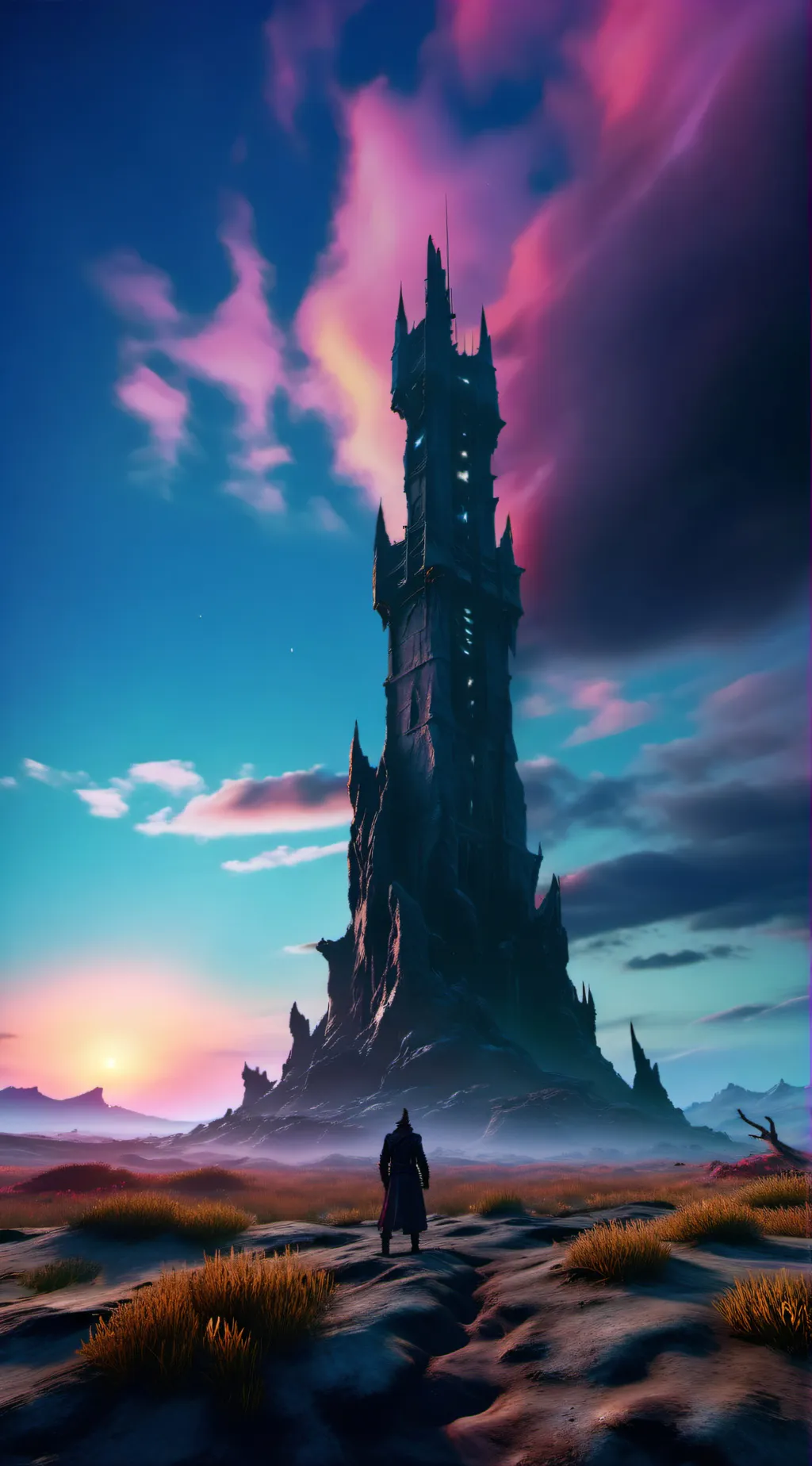 ai character: HEAVEN SAYS.. background