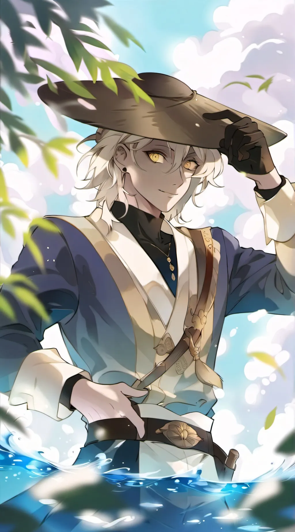 ai character: douma background