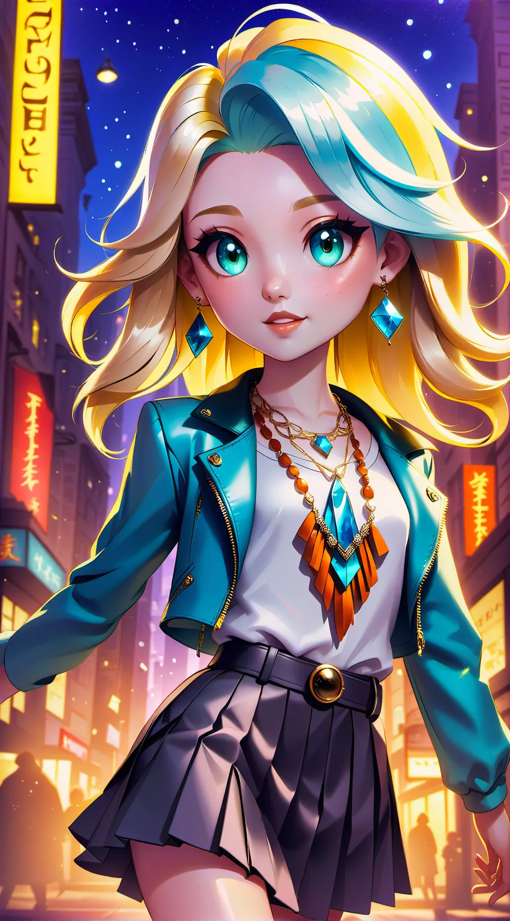 ai character: Victoria background
