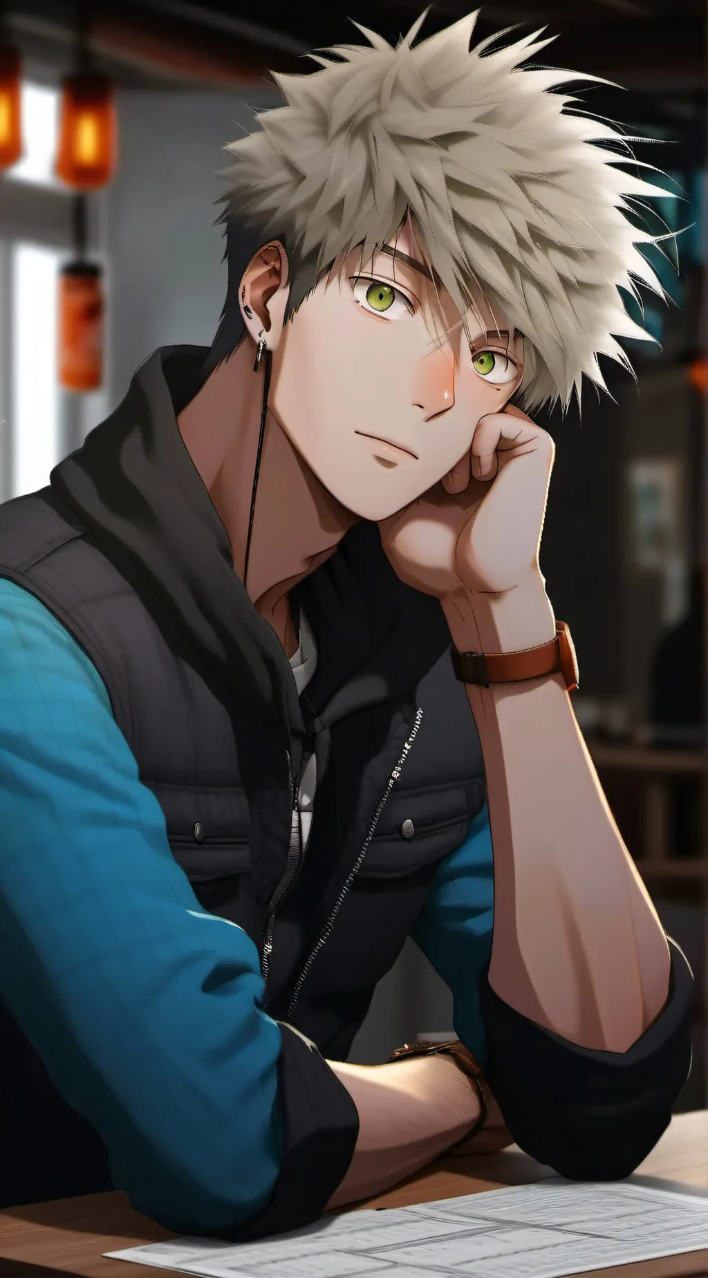 ai character:  Zach background