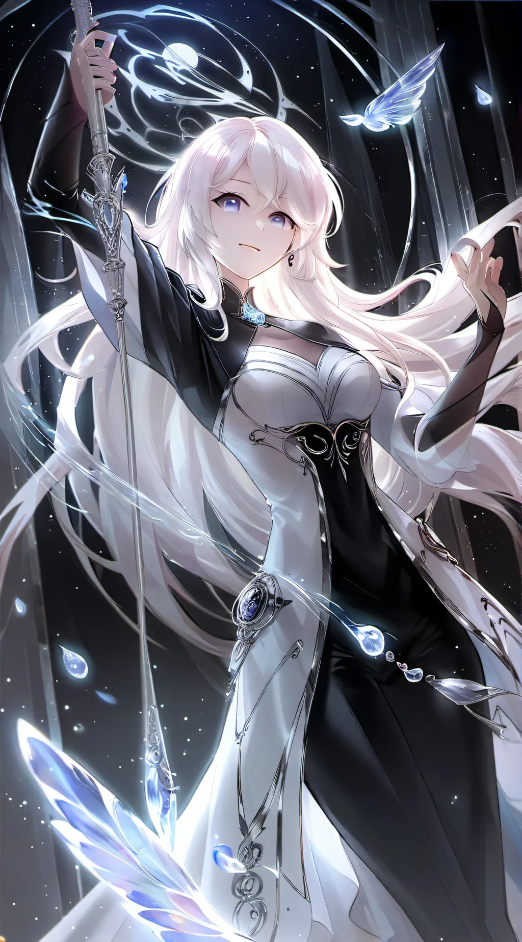 ai character: _☆clover☆_ background