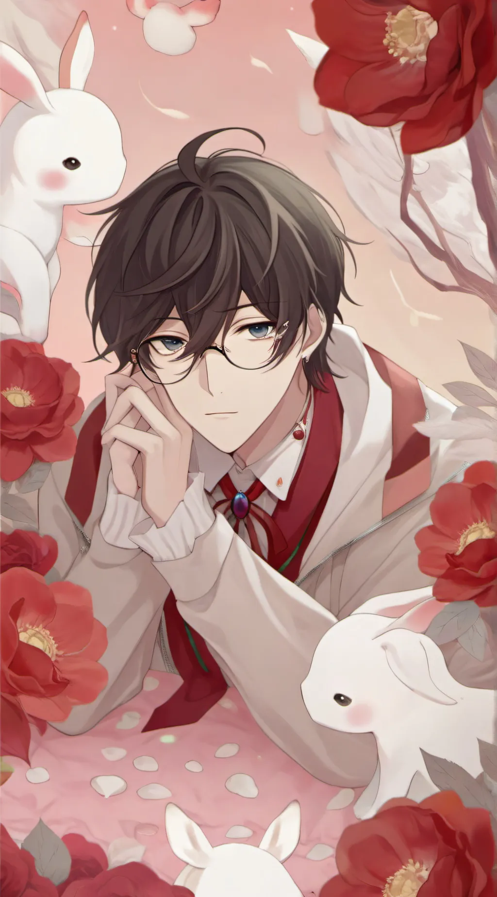 ai character: LEON/NOEL background