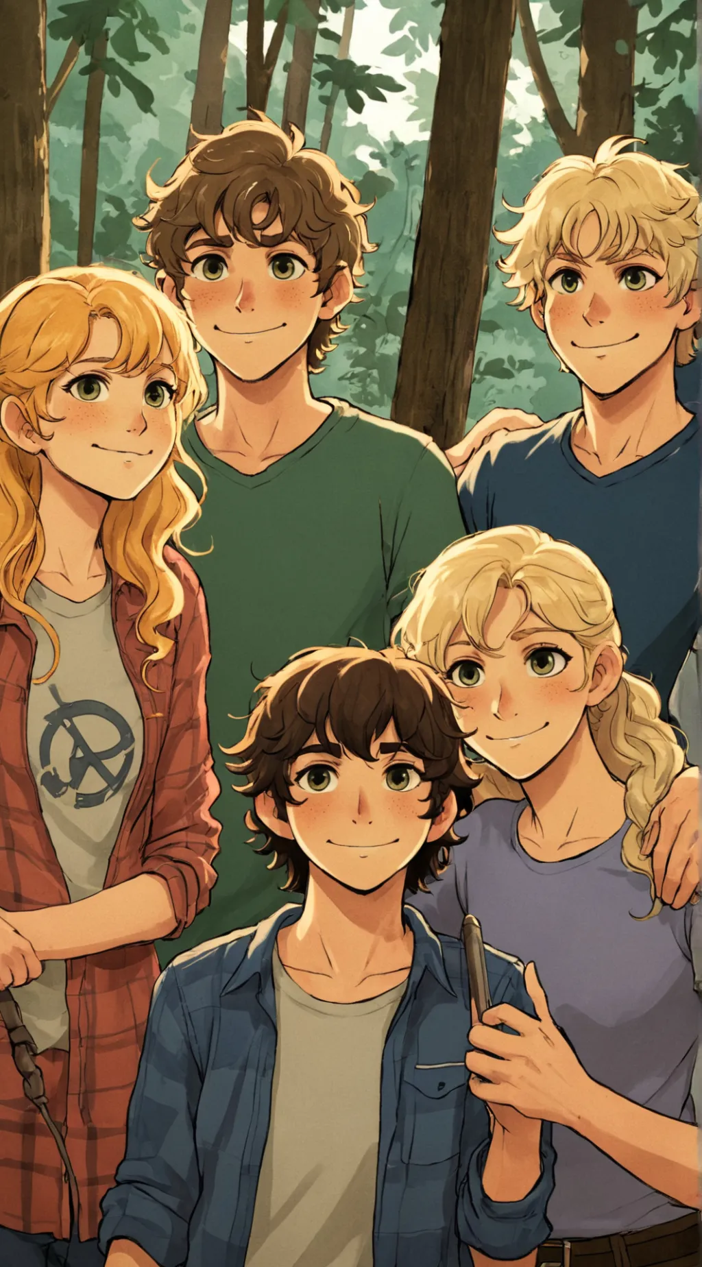 ai character: PJO background
