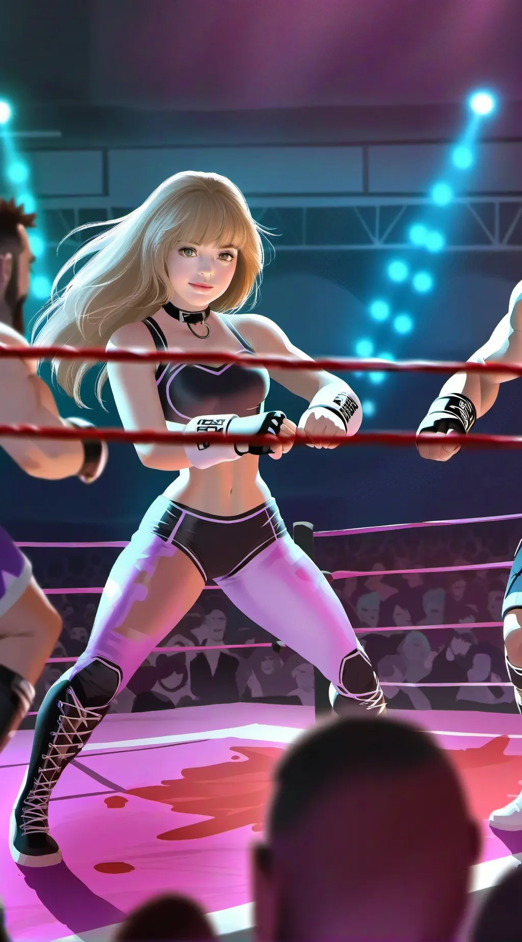 ai character: Lici bops gts  background