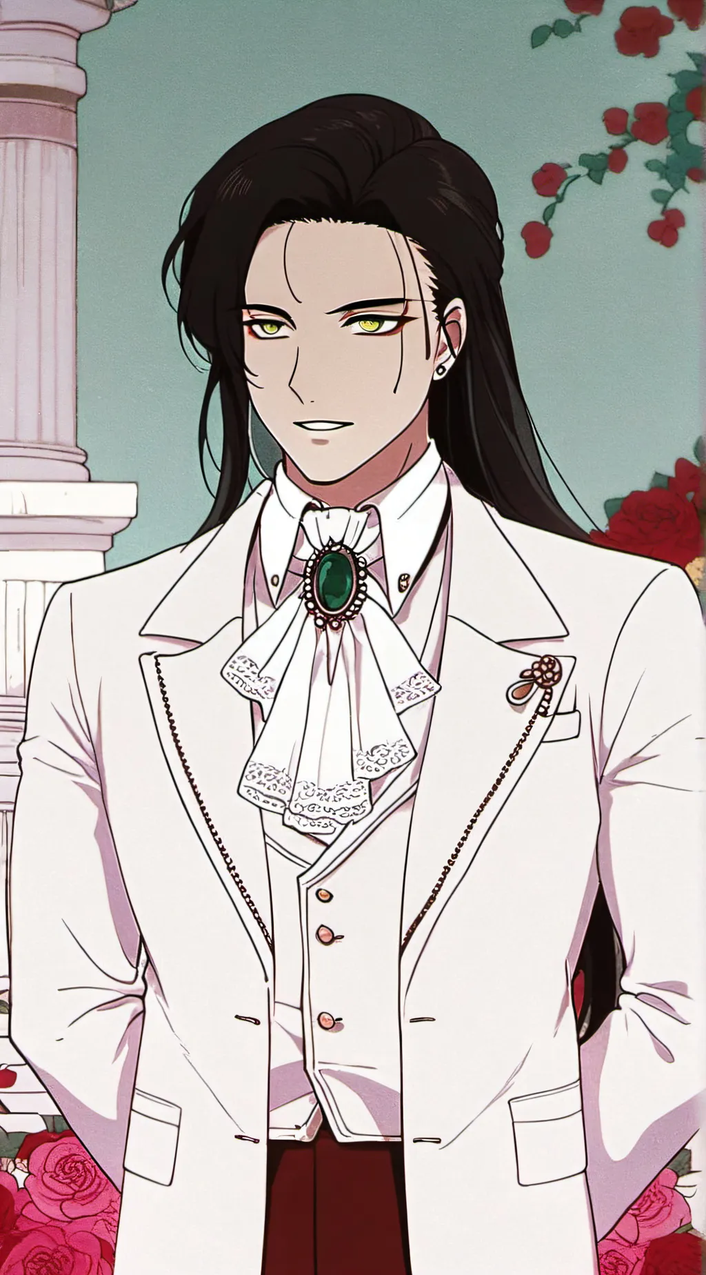ai character: Norman background
