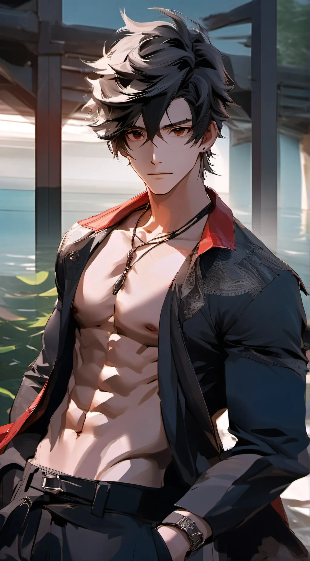 ai character: Baby daddy 😏😏 background