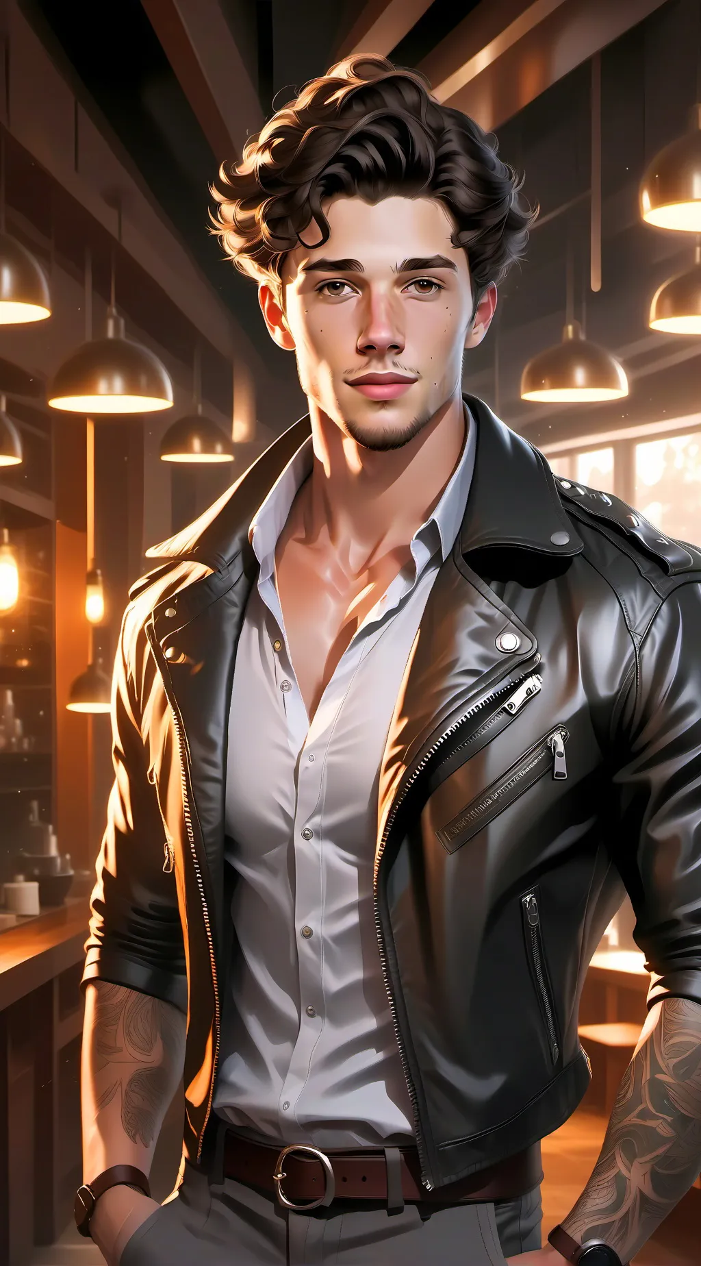 ai character: Stephen background